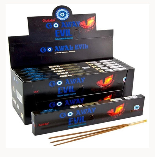 Go Away Evil – Goloka Incense Sticks