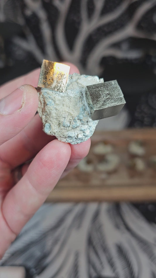 Pyrite on matrix 0001