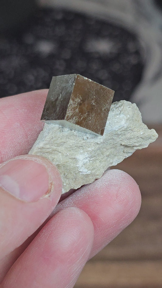 Pyrite on matrix 0011