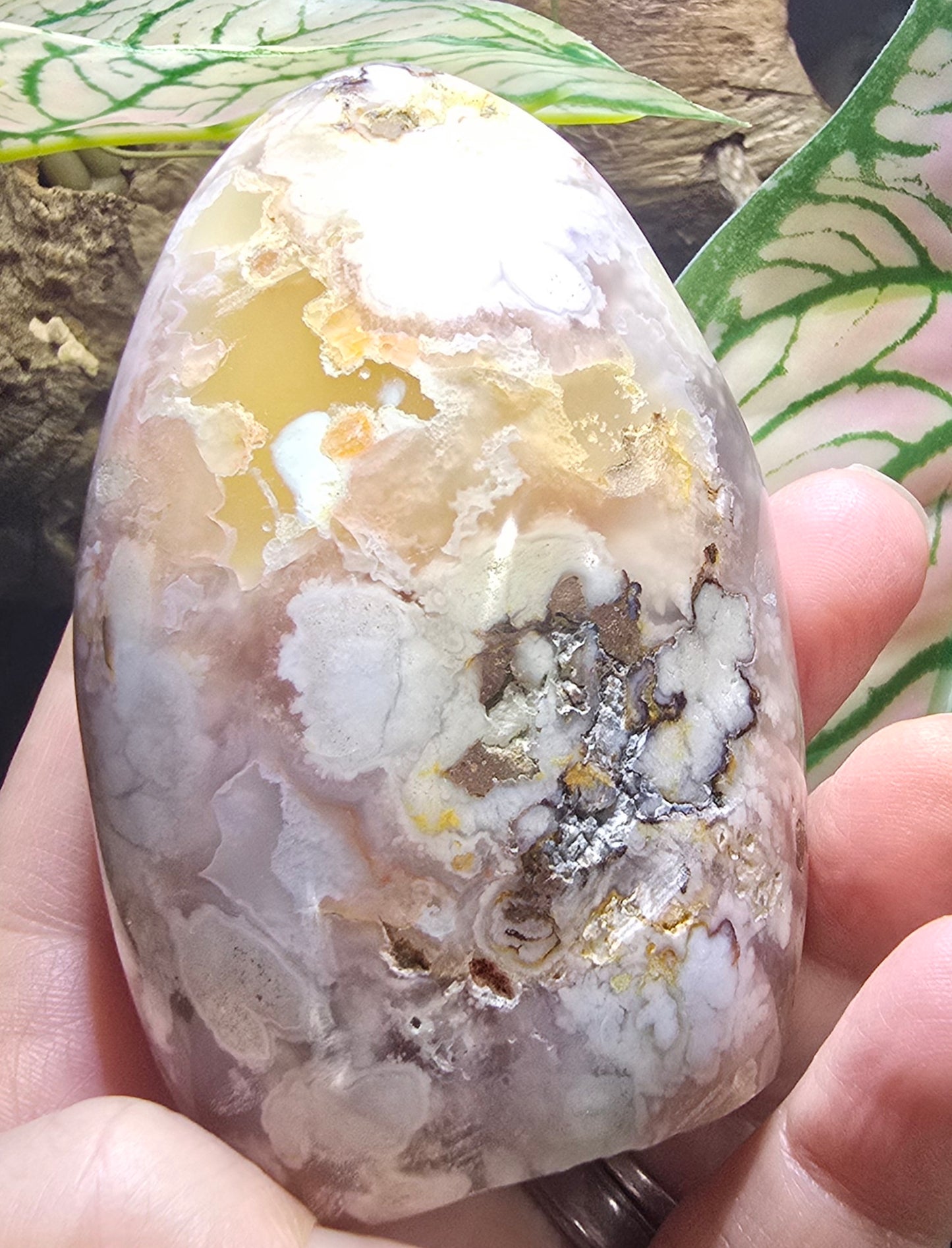 Flower Agate Freeform – Polished Natural Agate