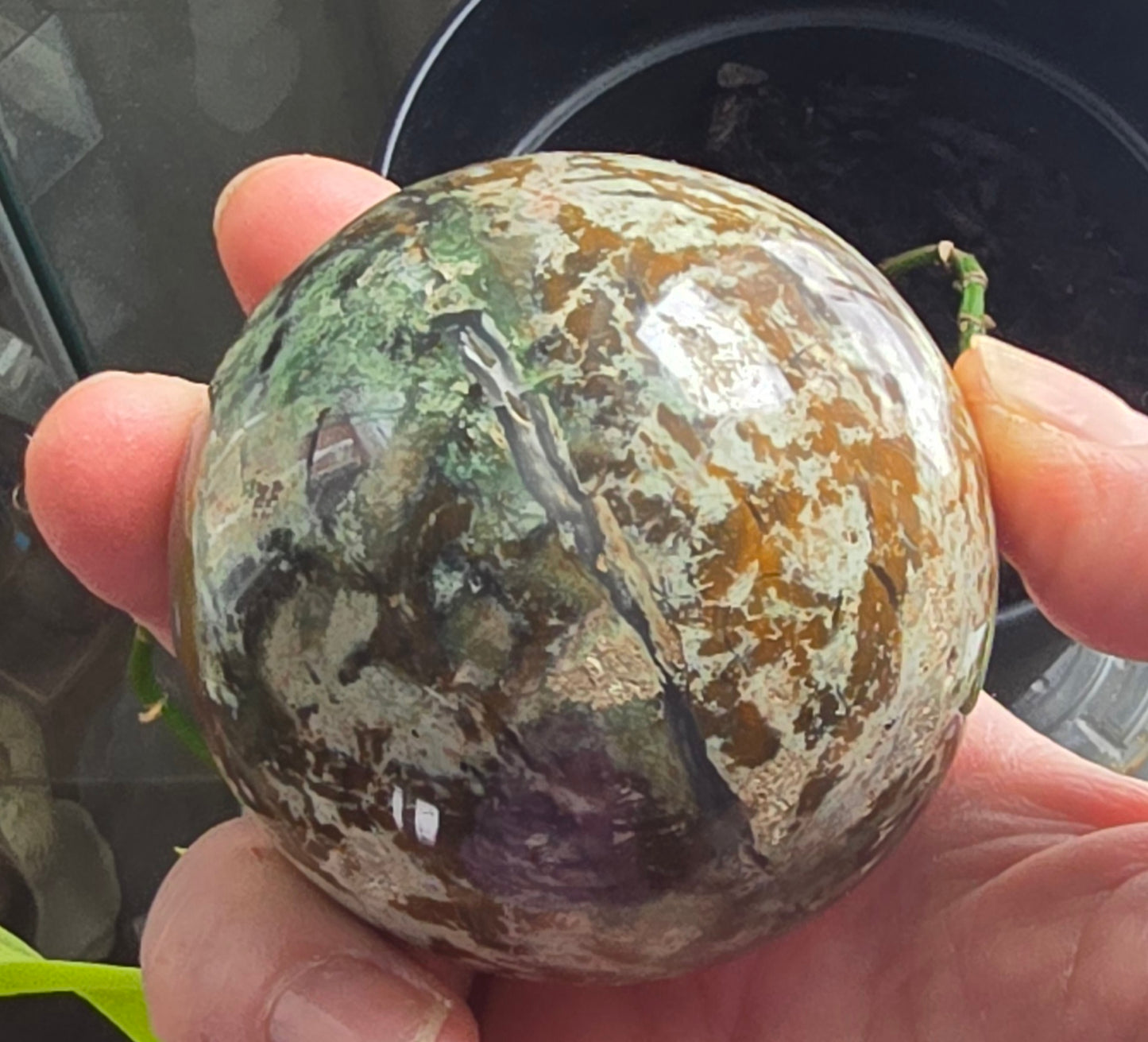 Calcite sphere