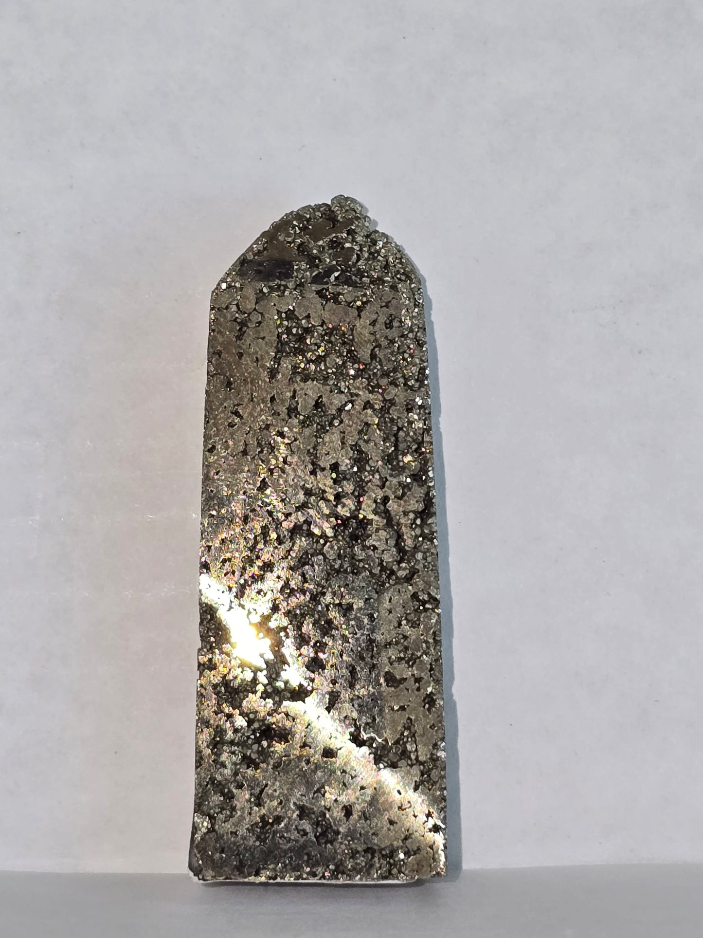 Druzy Pyrite Tower