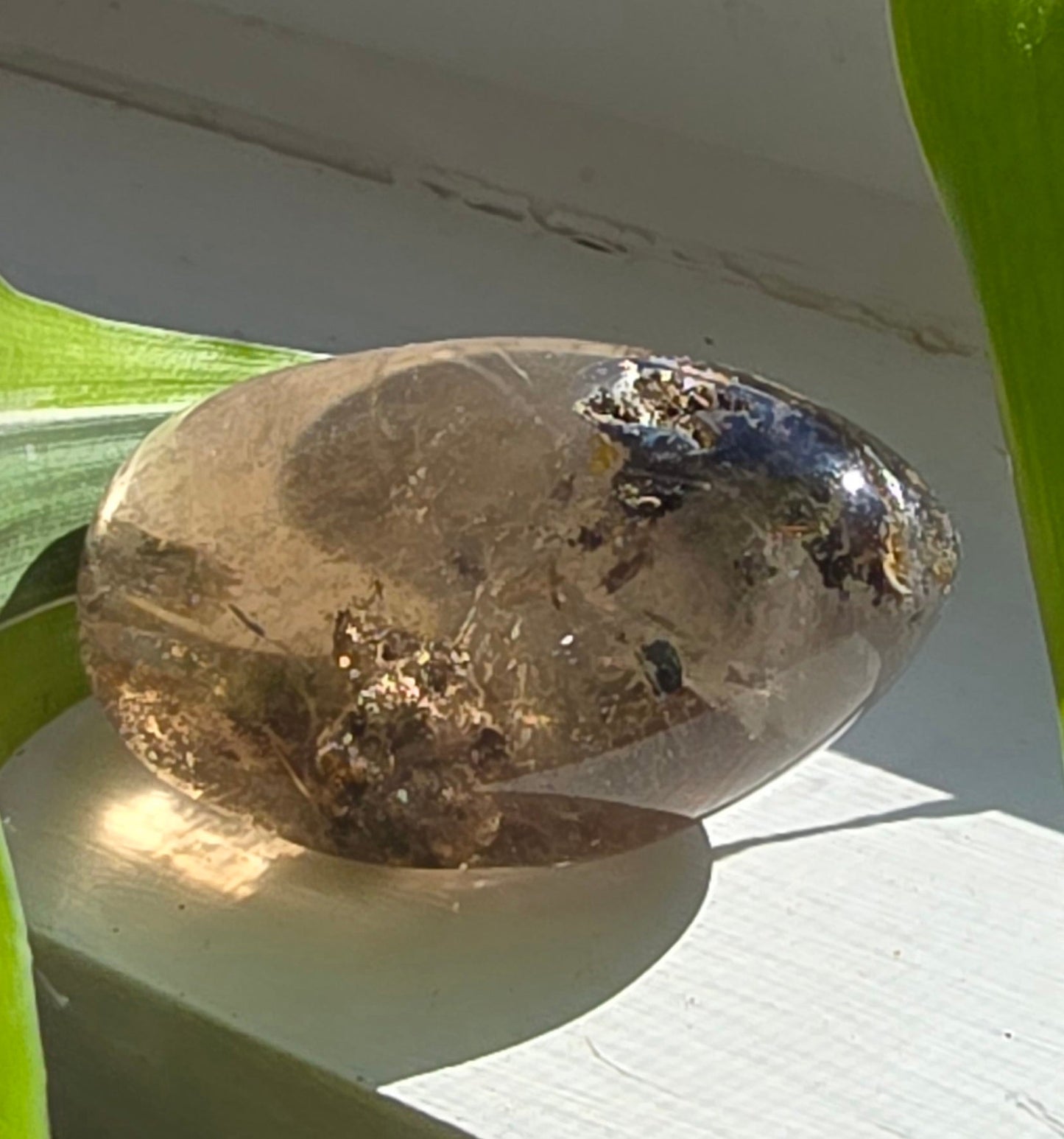 Garden Quartz Lens – Natural Quartz from Brazil