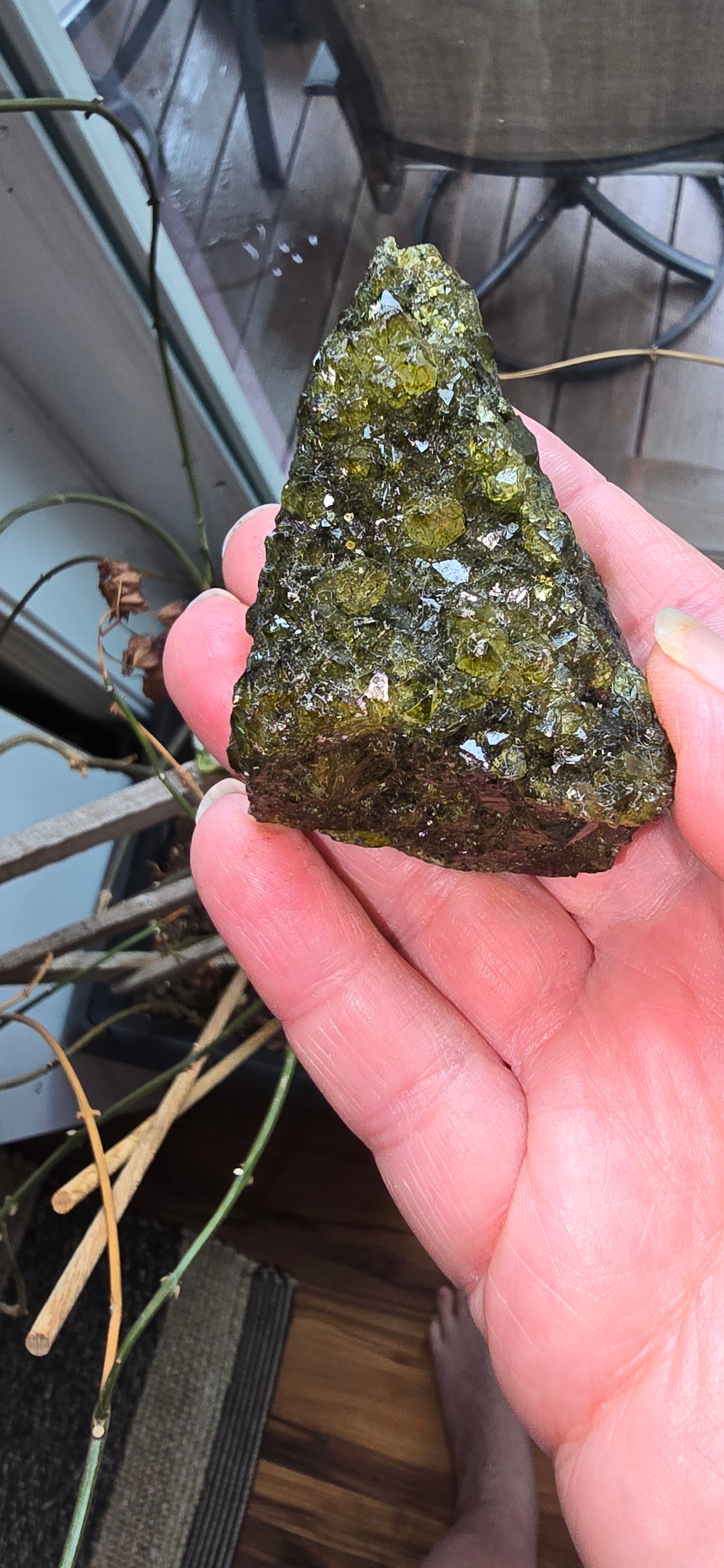Dyed Green Quartz
