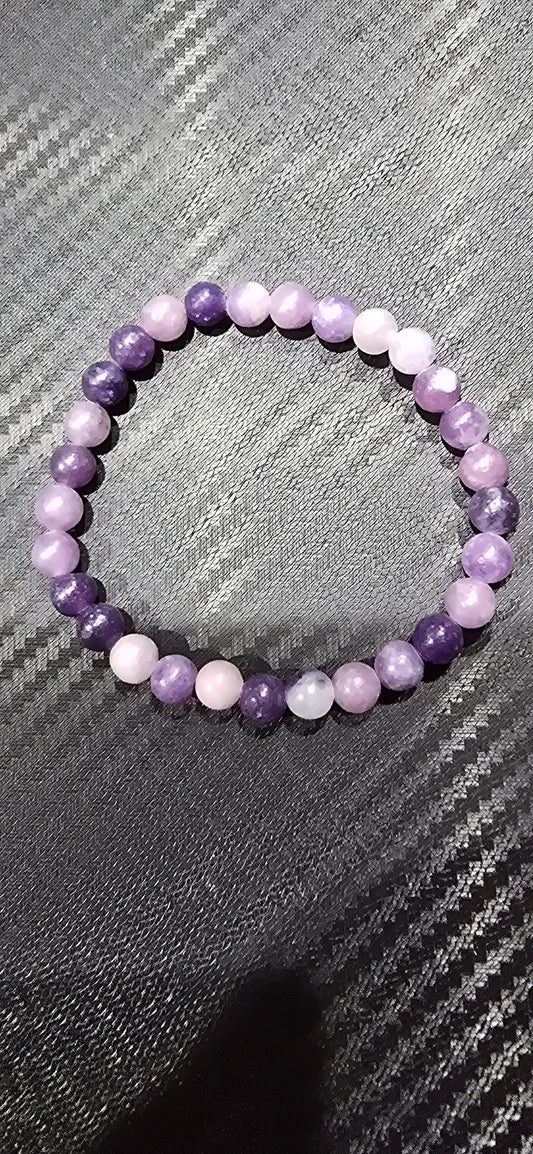 Lepidolite 6mm Bracelet