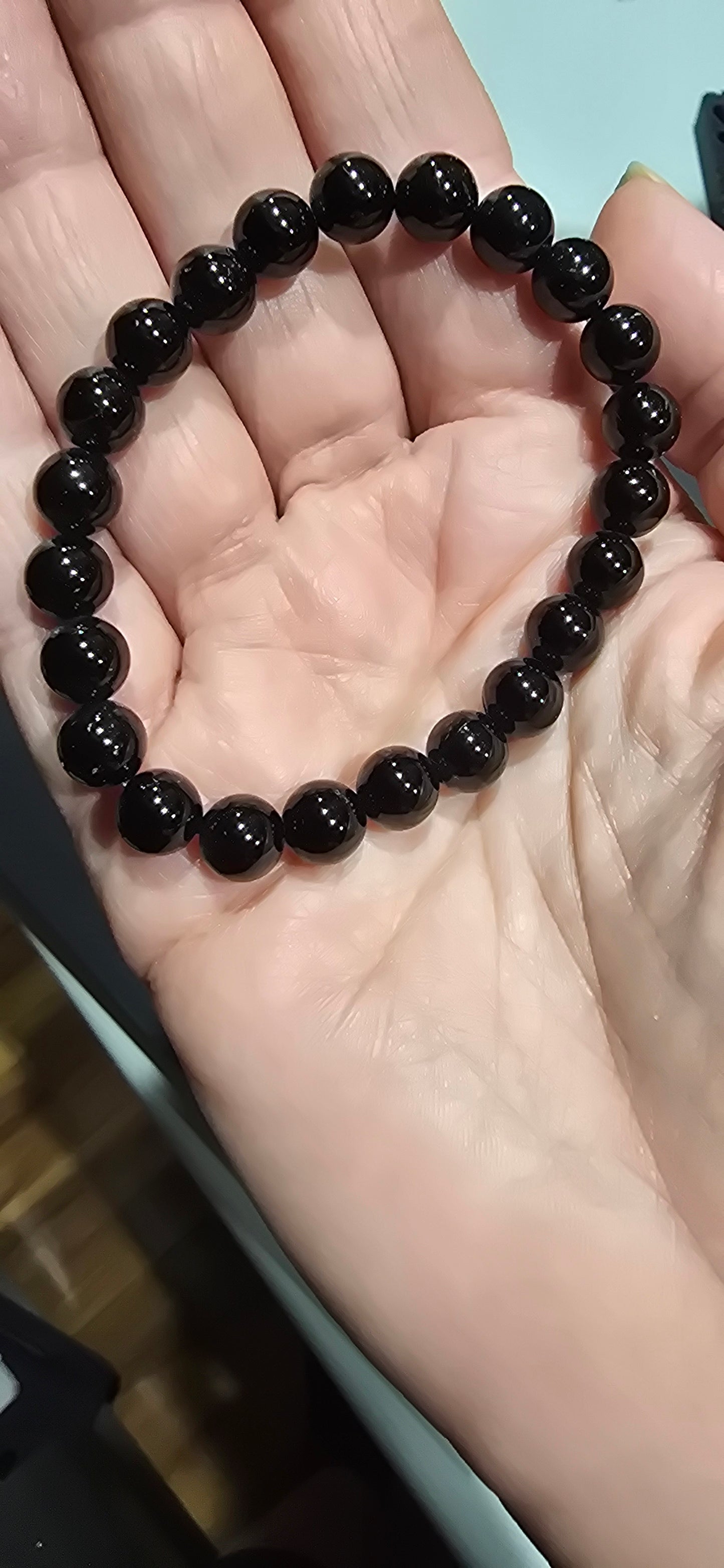Black Tourmaline 8mm Bracelet