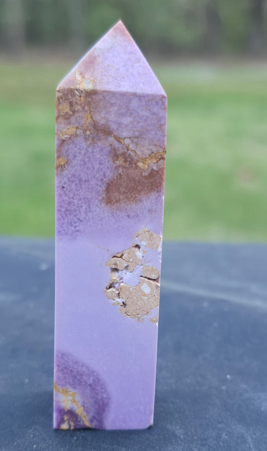 Phosphosiderite Tower – Polished Natural Mineral