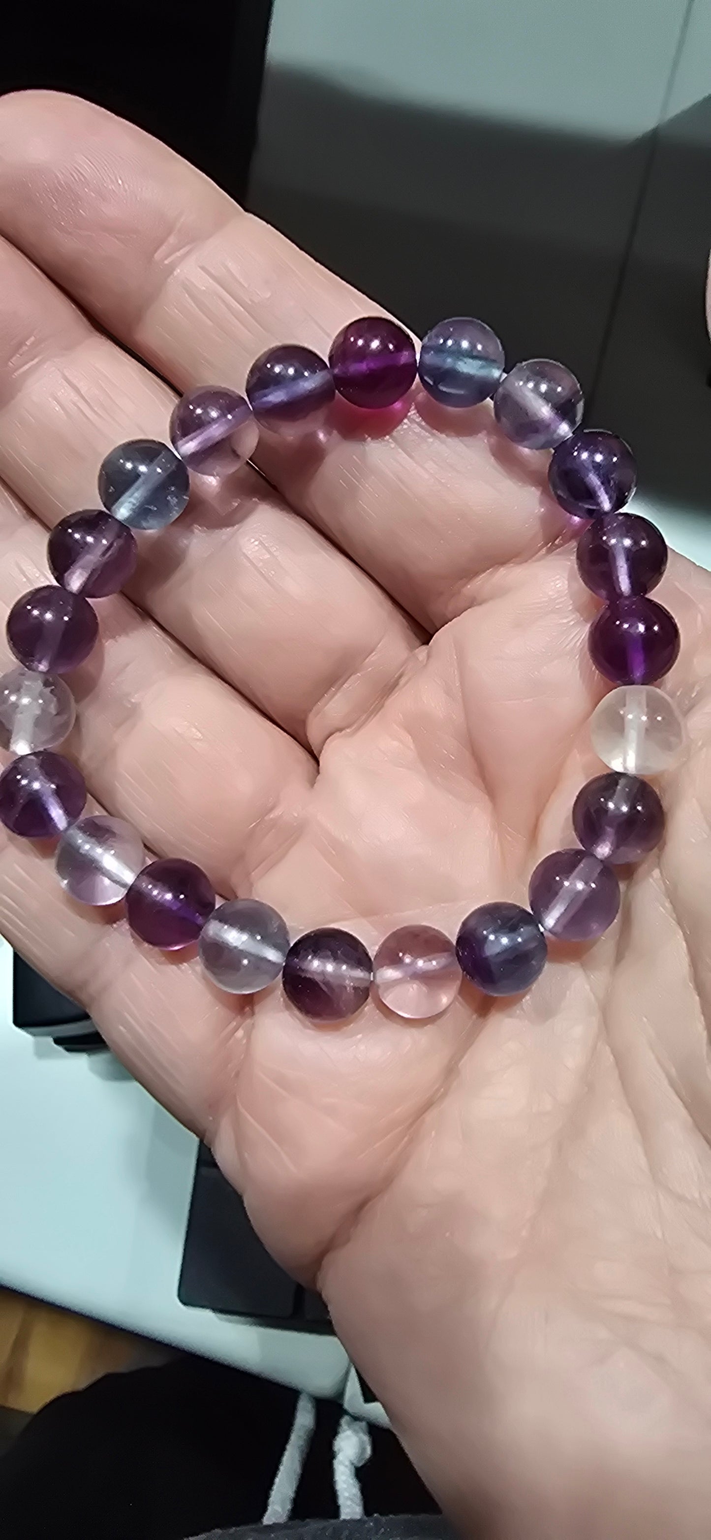 Rainbow Fluorite 8mm Bracelet
