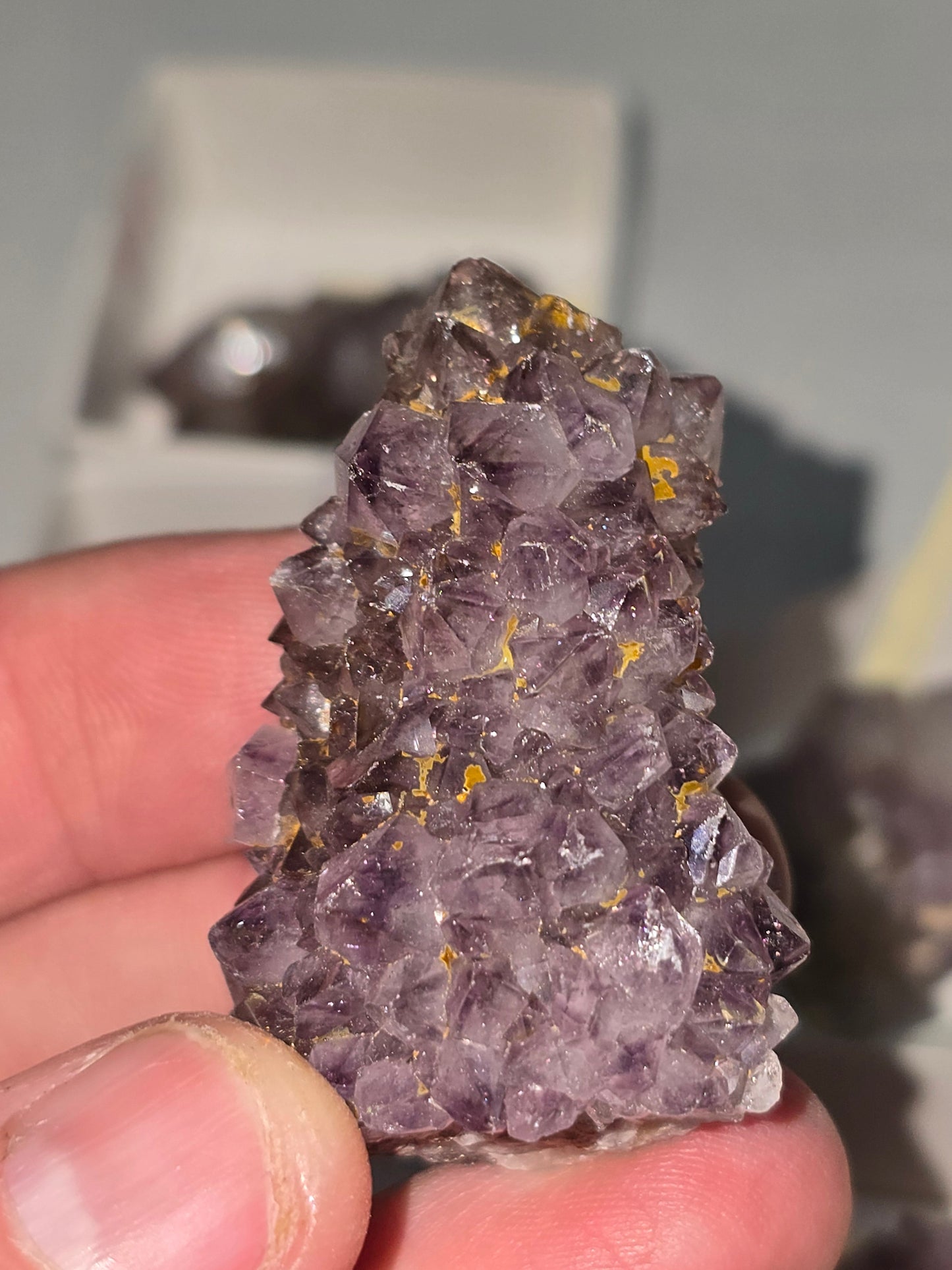 Amethyst Clusters from South Africa – Natural Mineral Specimen