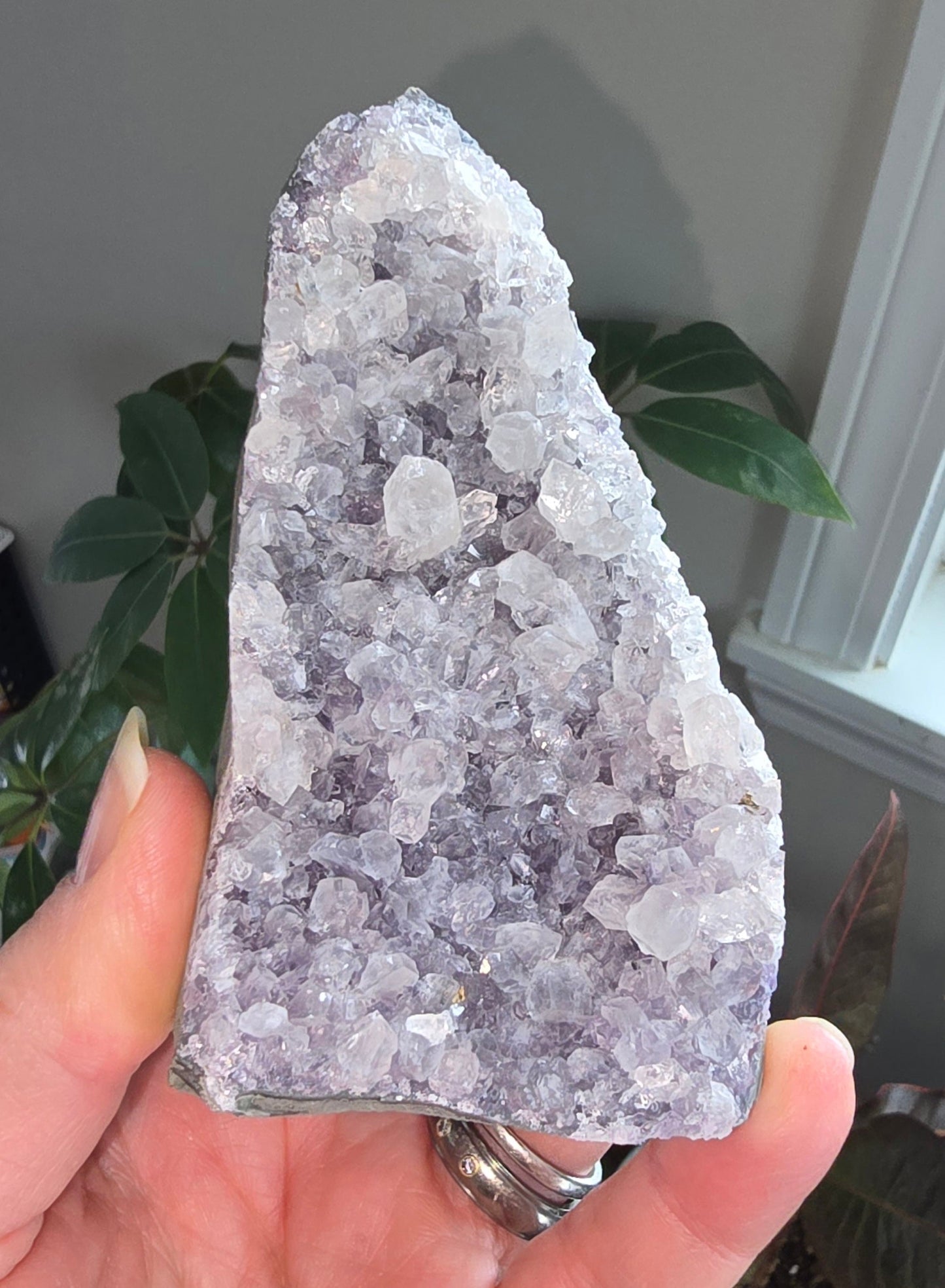 Rainbow Amethyst Cut Bases – Natural Stone from Uruguay