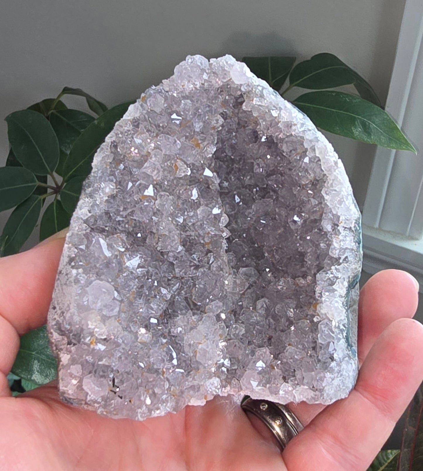 Rainbow Amethyst Cut Bases – Natural Stone from Uruguay