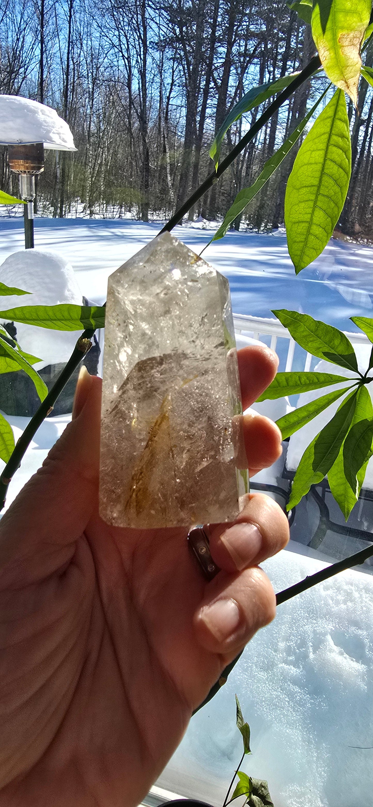 Clear Quartz Towers – Polished Natural Quartz