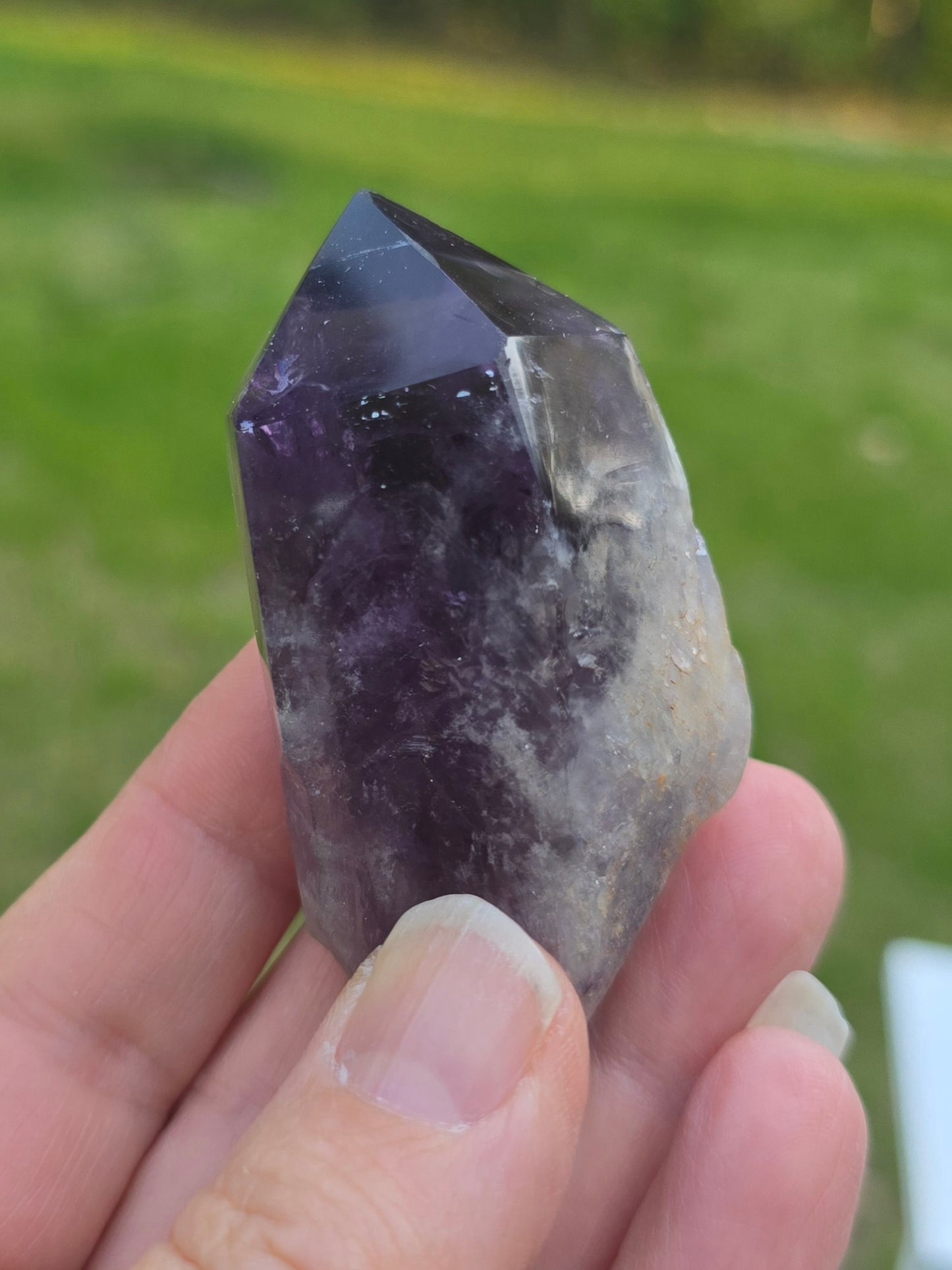 Polished Amethyst Raw Points from DRC – Natural Mineral Specimen