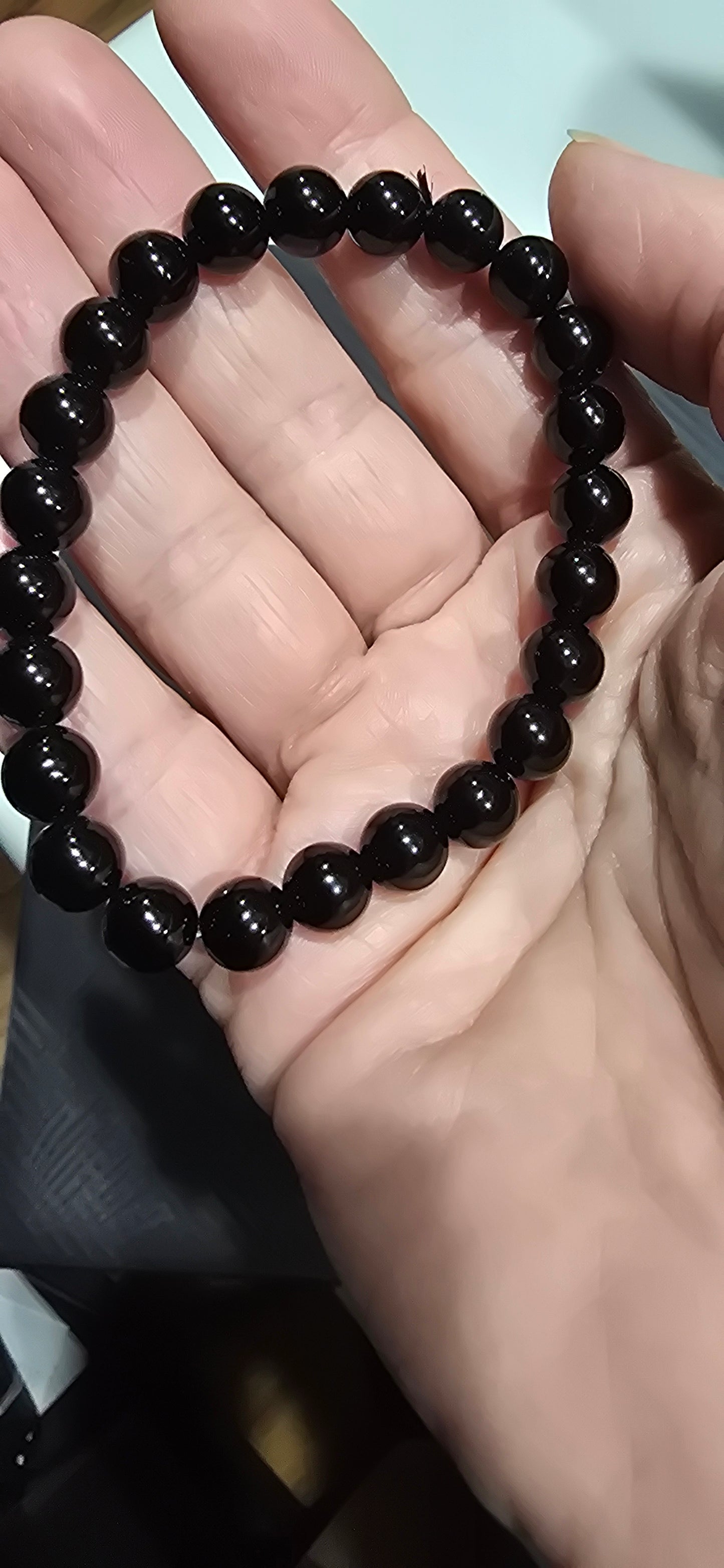 Black Obsidian 8mm Bracelet