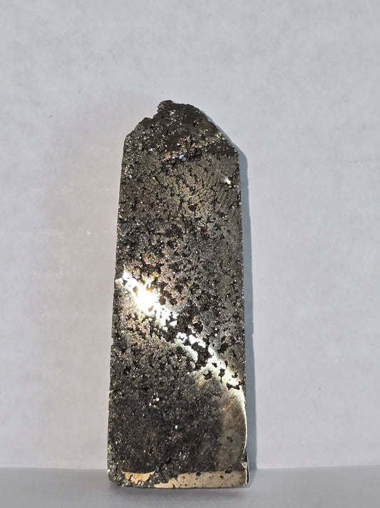 Druzy Pyrite Tower