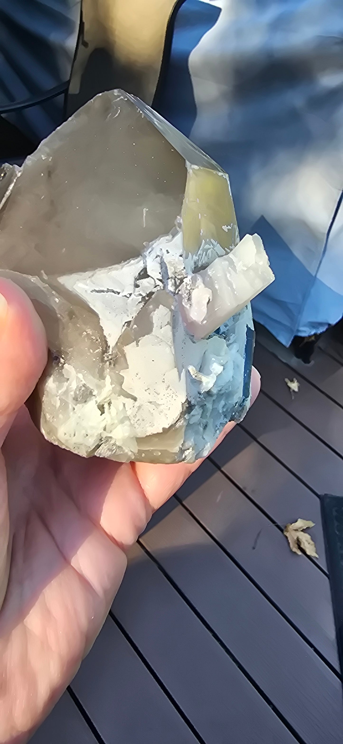 Smoky Quartz, Kunzite,  and Black Tourmaline