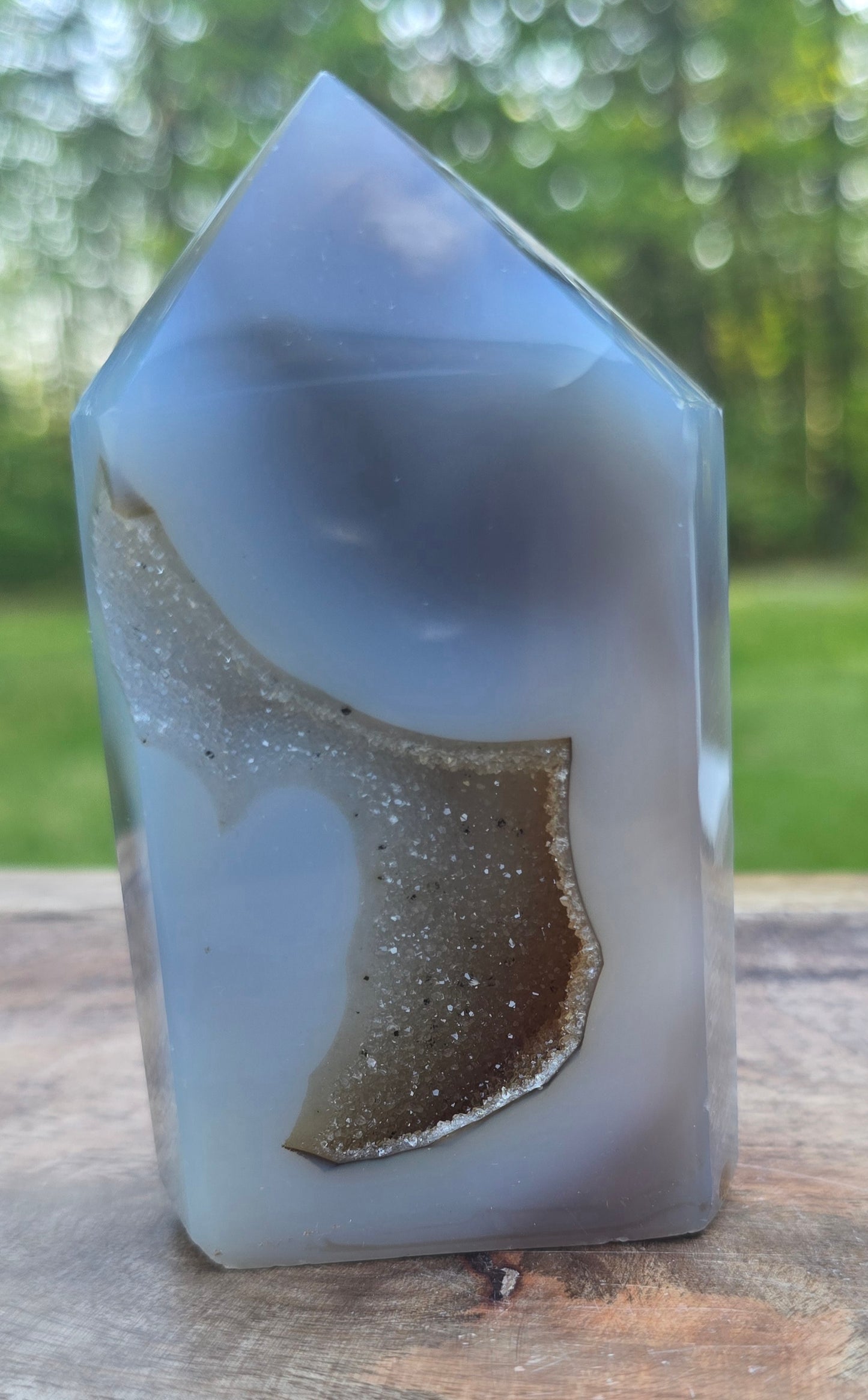 Druzy Agate Towers – Polished Natural Agate