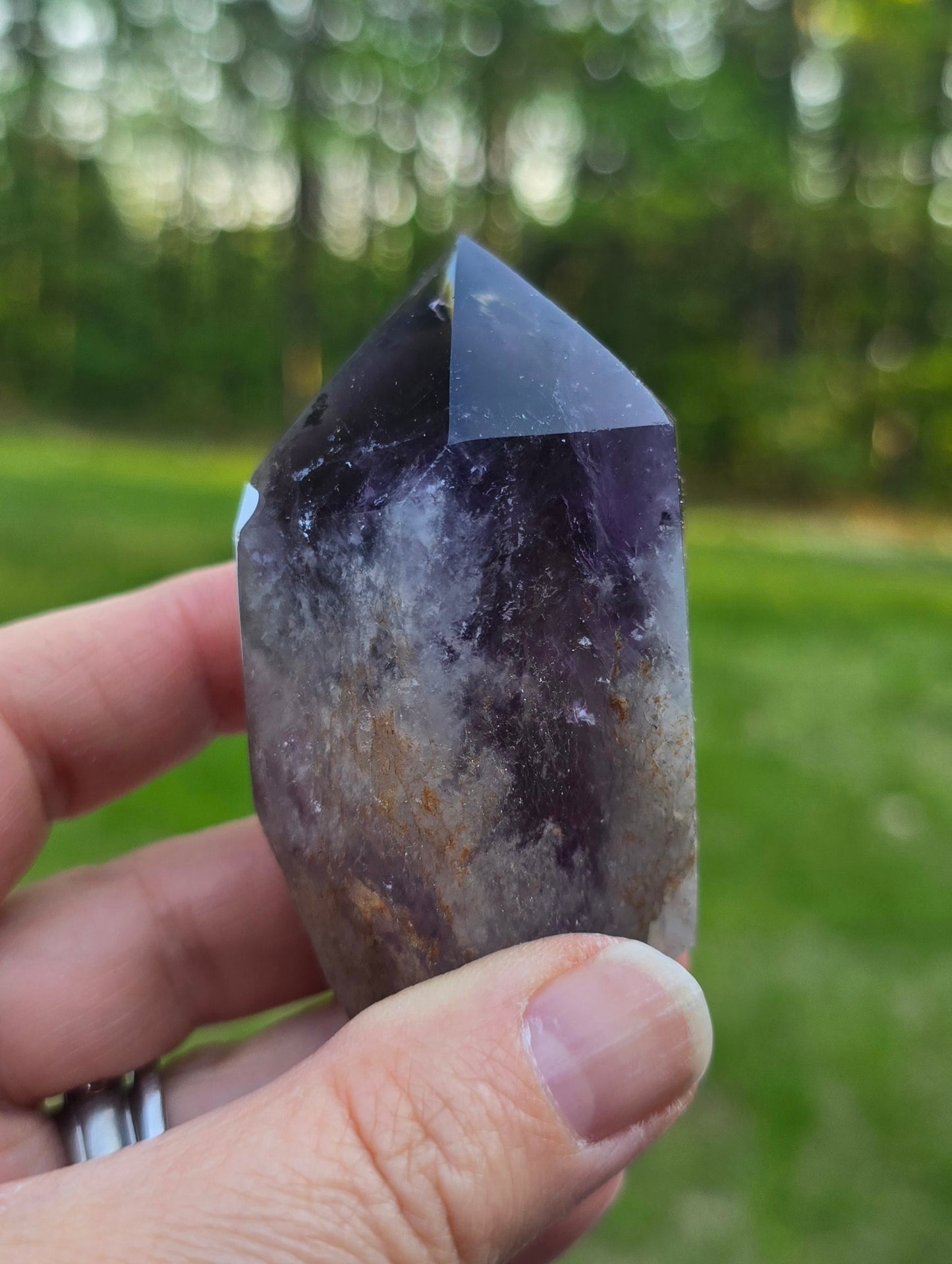 Polished Amethyst Raw Points from DRC – Natural Mineral Specimen