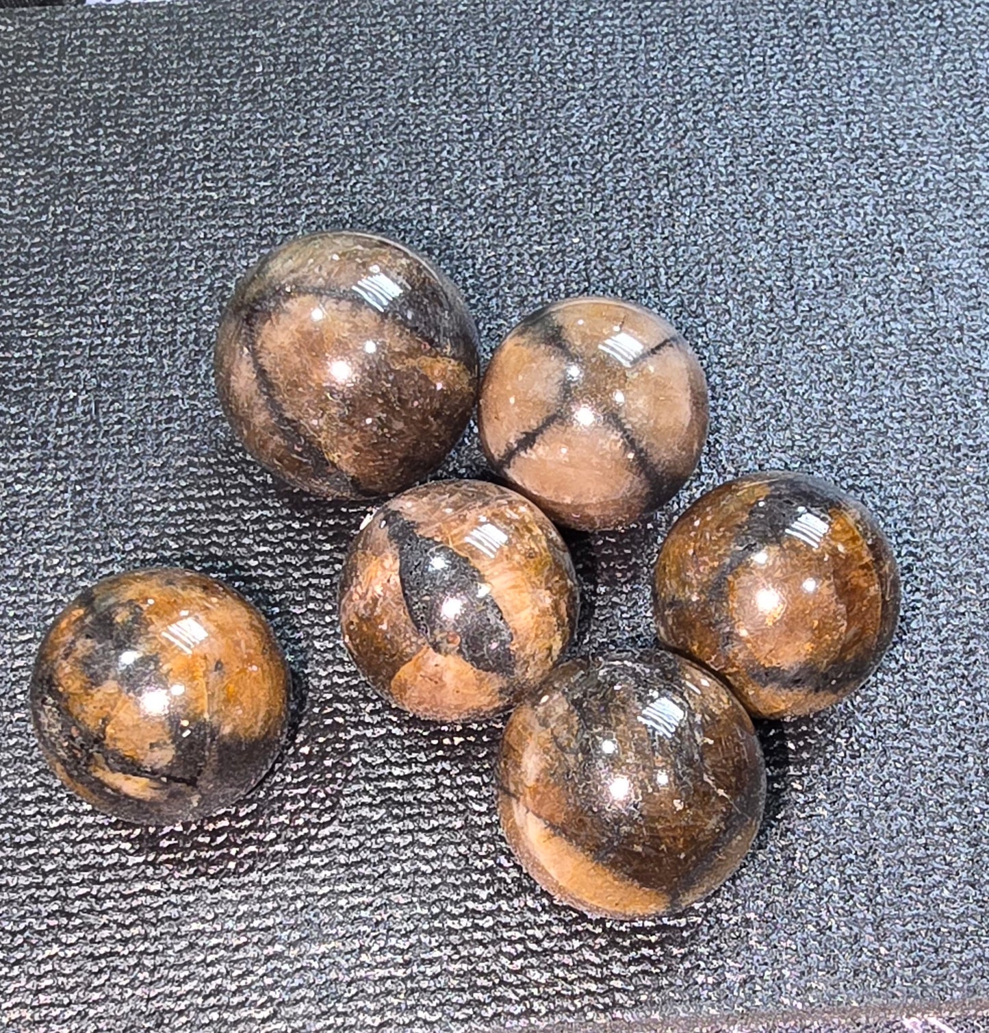 Chiastolite Spheres