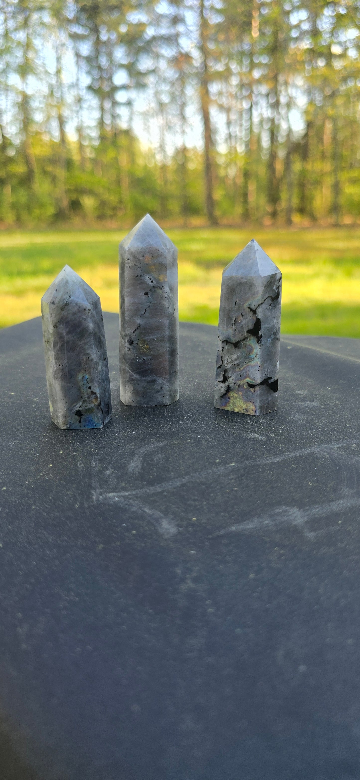 Labradorite Towers – Polished Natural Stone