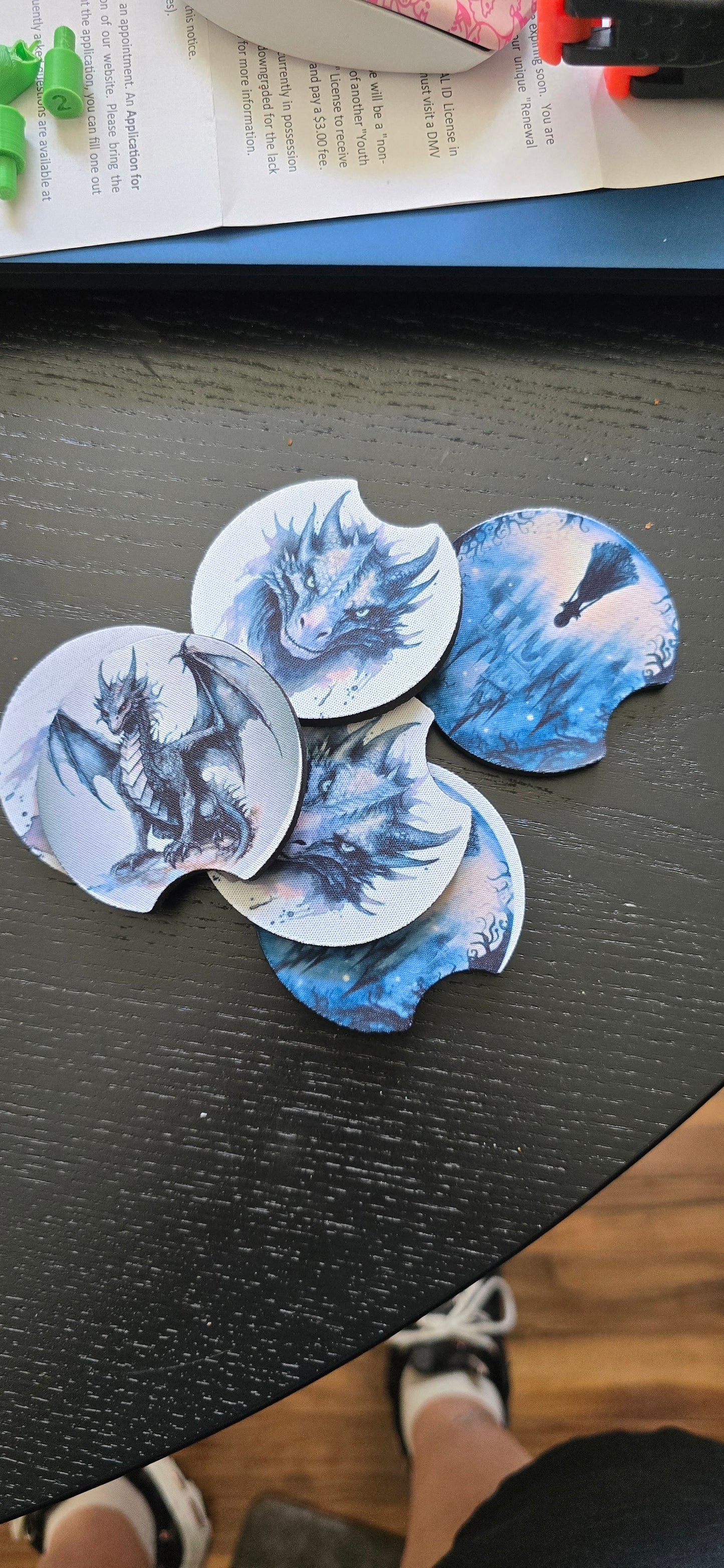 Neoprene Car coasters
