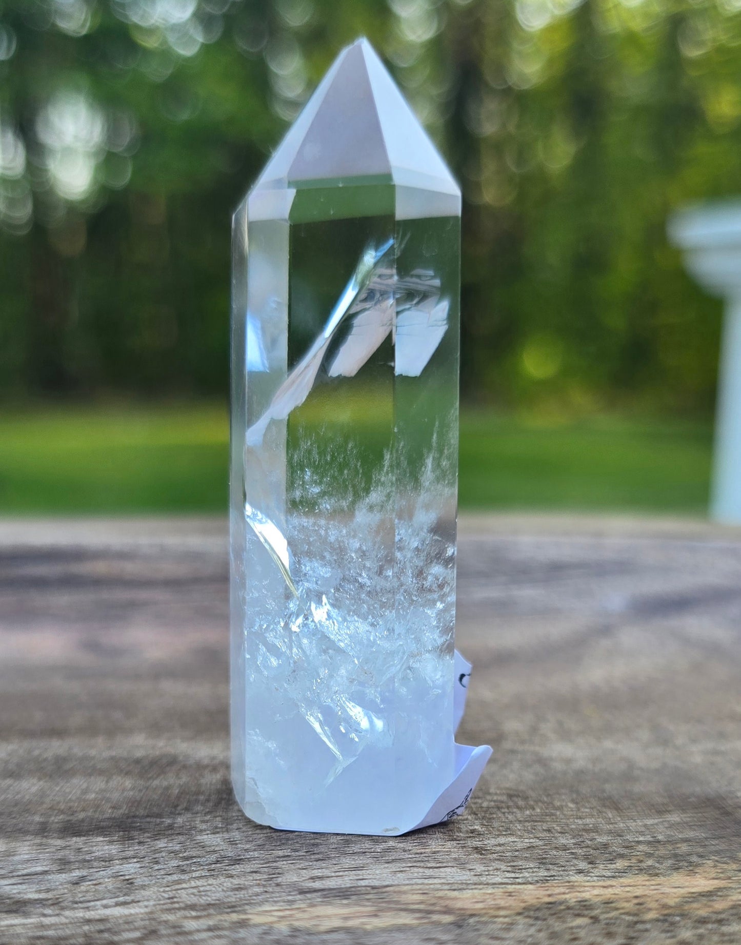 Clear Quartz Tower – Polished Natural Quartz
