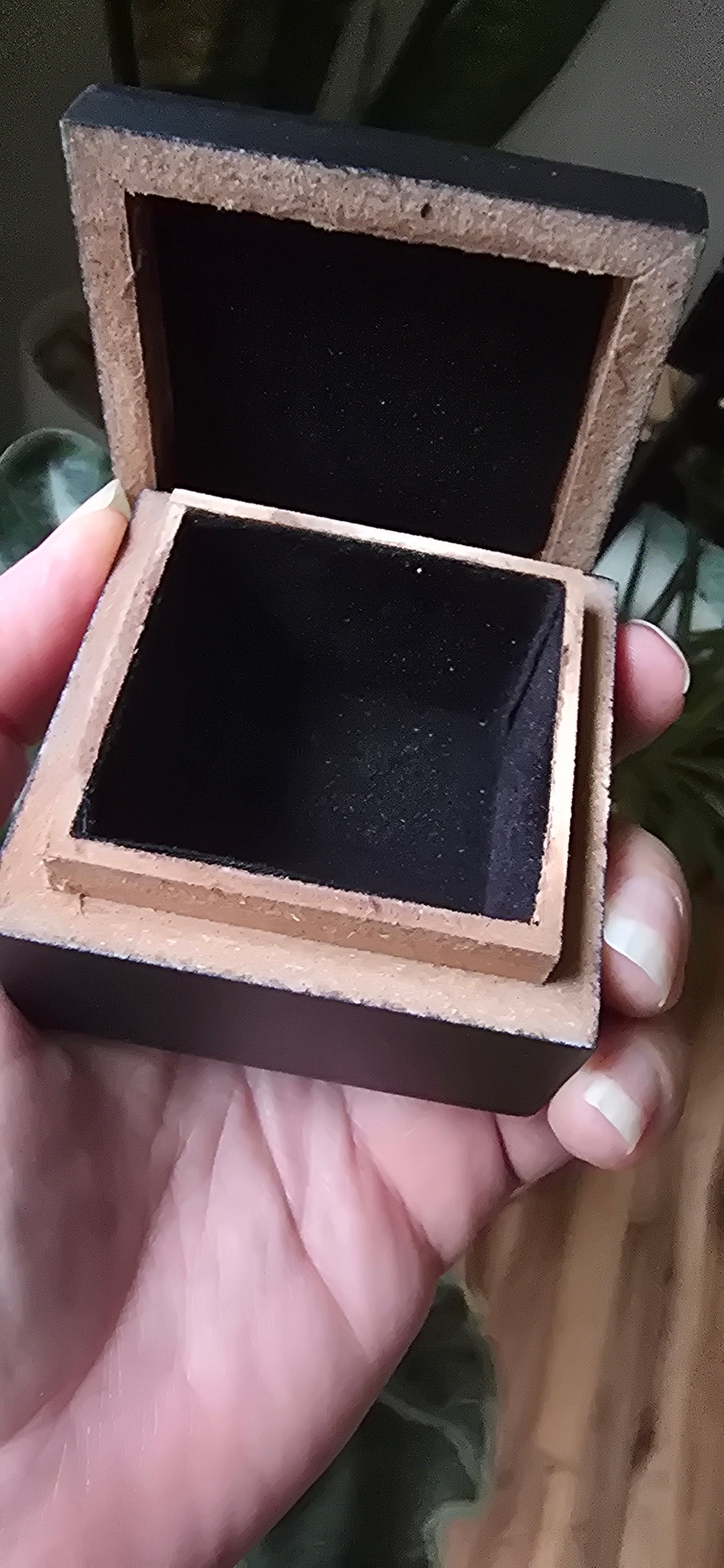 Flower of Life -Velvet lined wooden Trinket Box