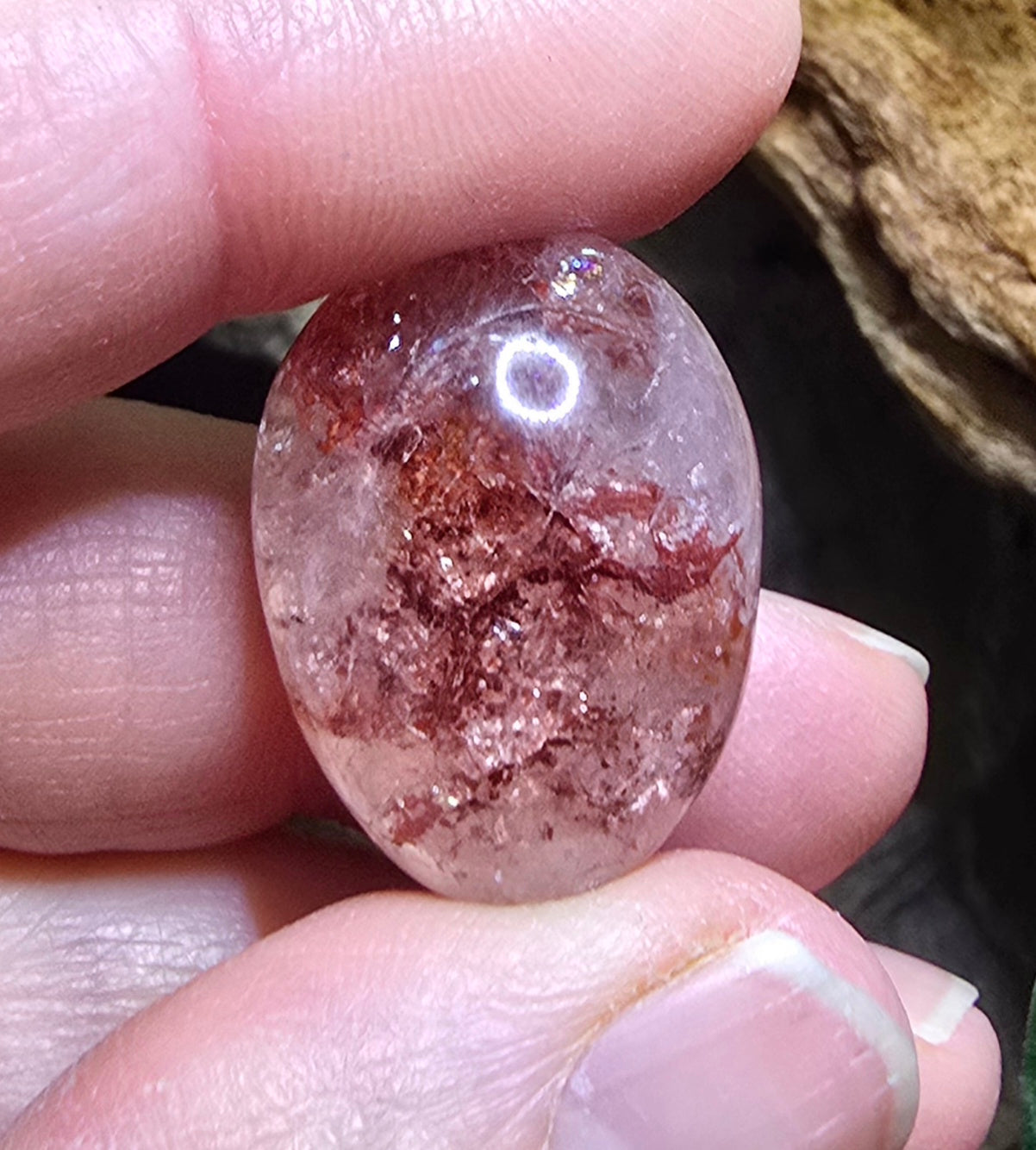 Fire Quartz Tumble Quartz tumble stone