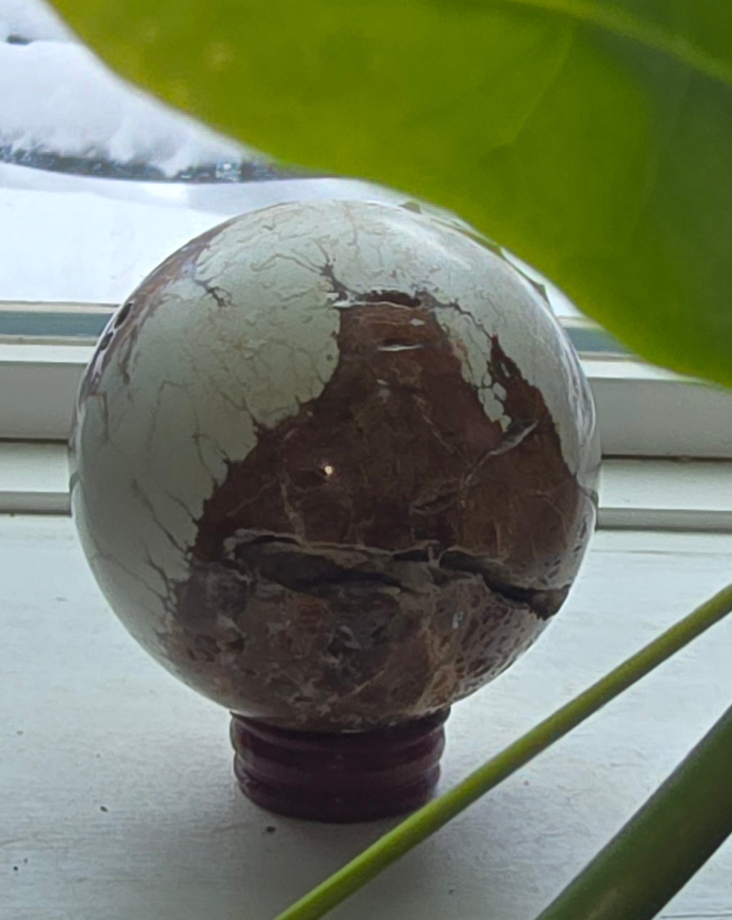 Wild Horse Manganese Natural Stone sphere