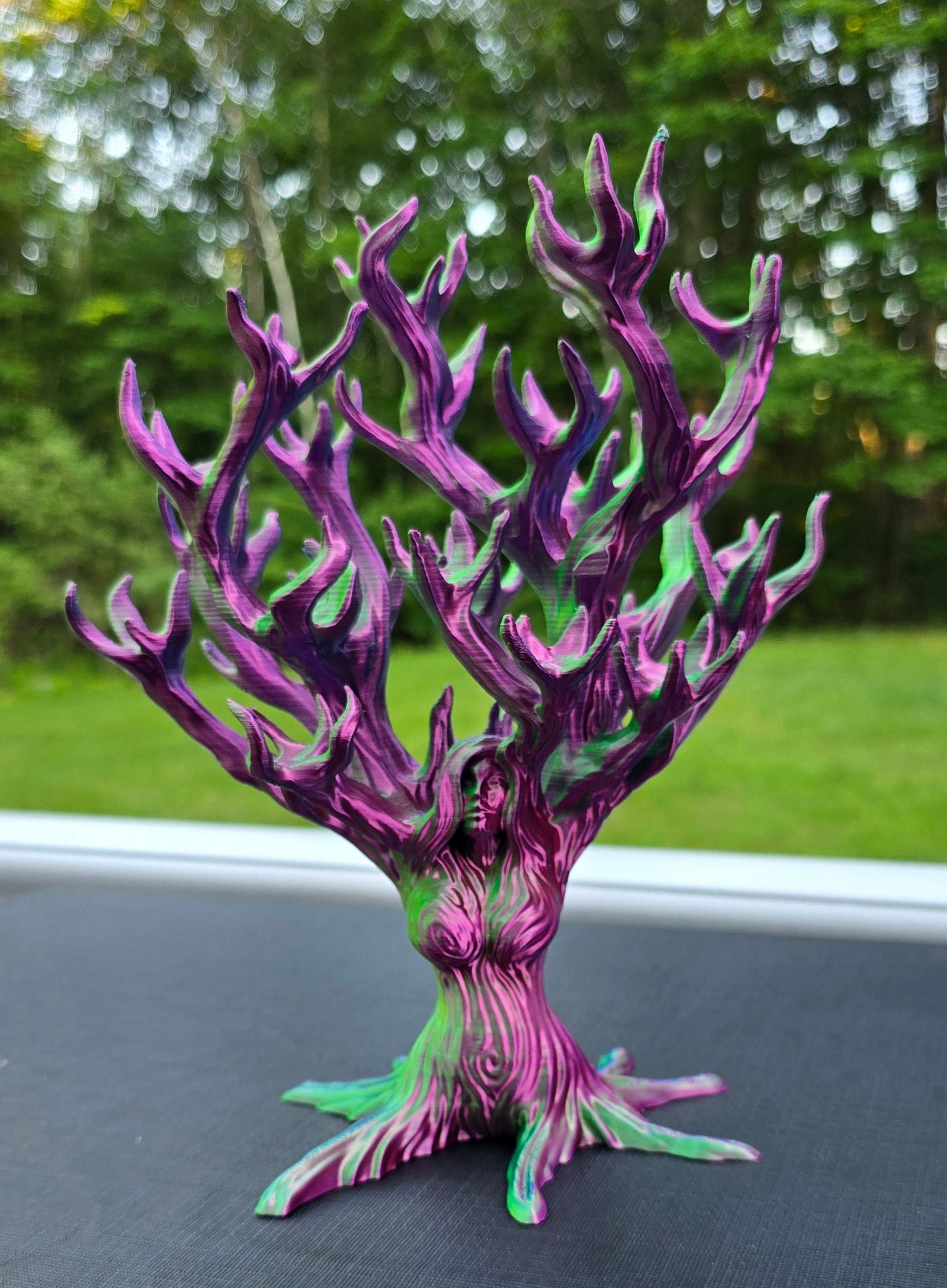 3D Printed Tumble Tree – Unique Crystal Display Décor