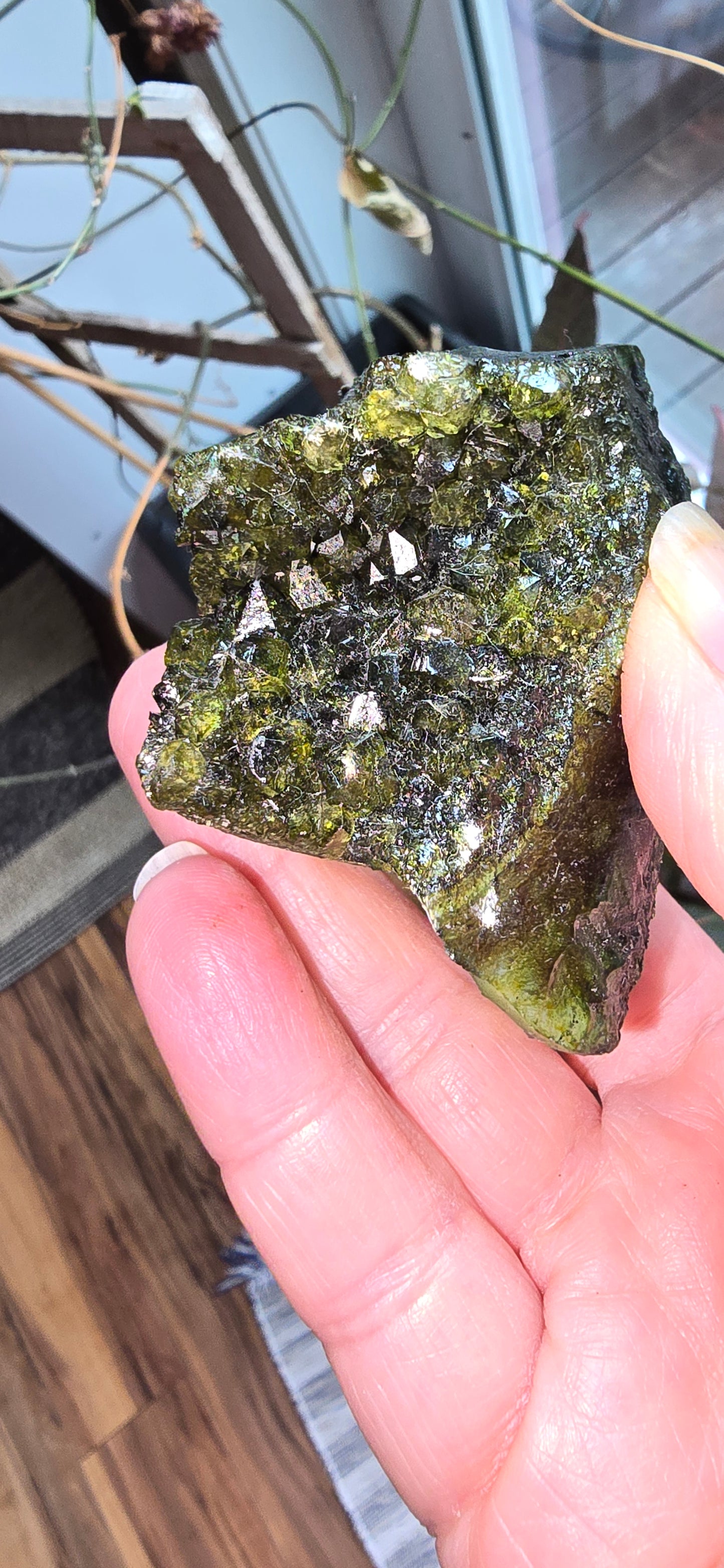 Dyed Green Quartz