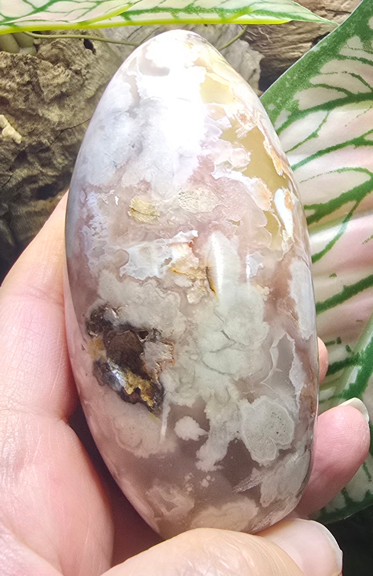 Flower Agate Freeform – Polished Natural Agate