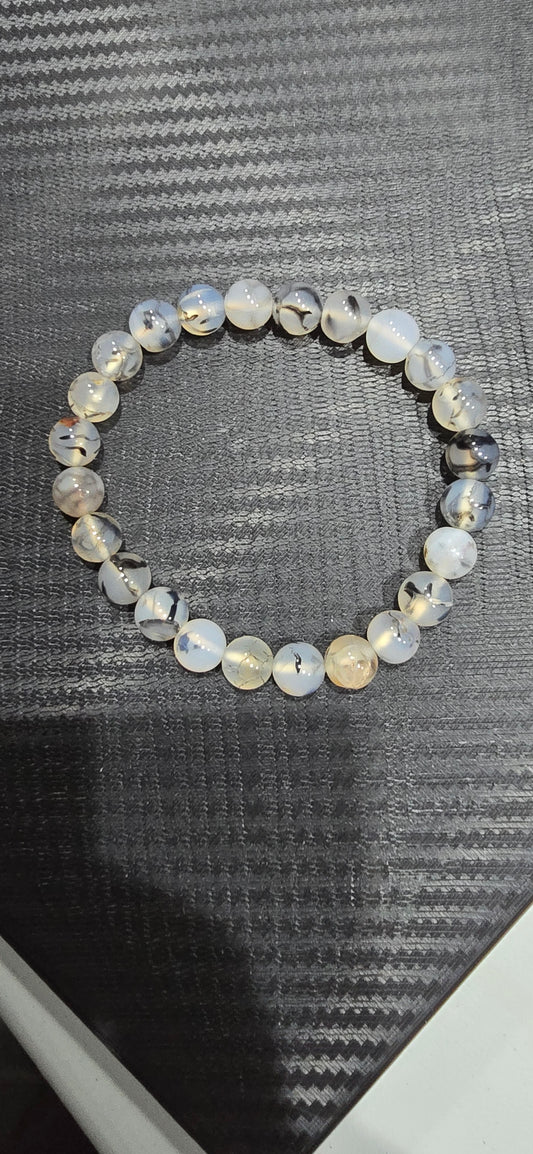 Dragon Agate 8mm Bracelet