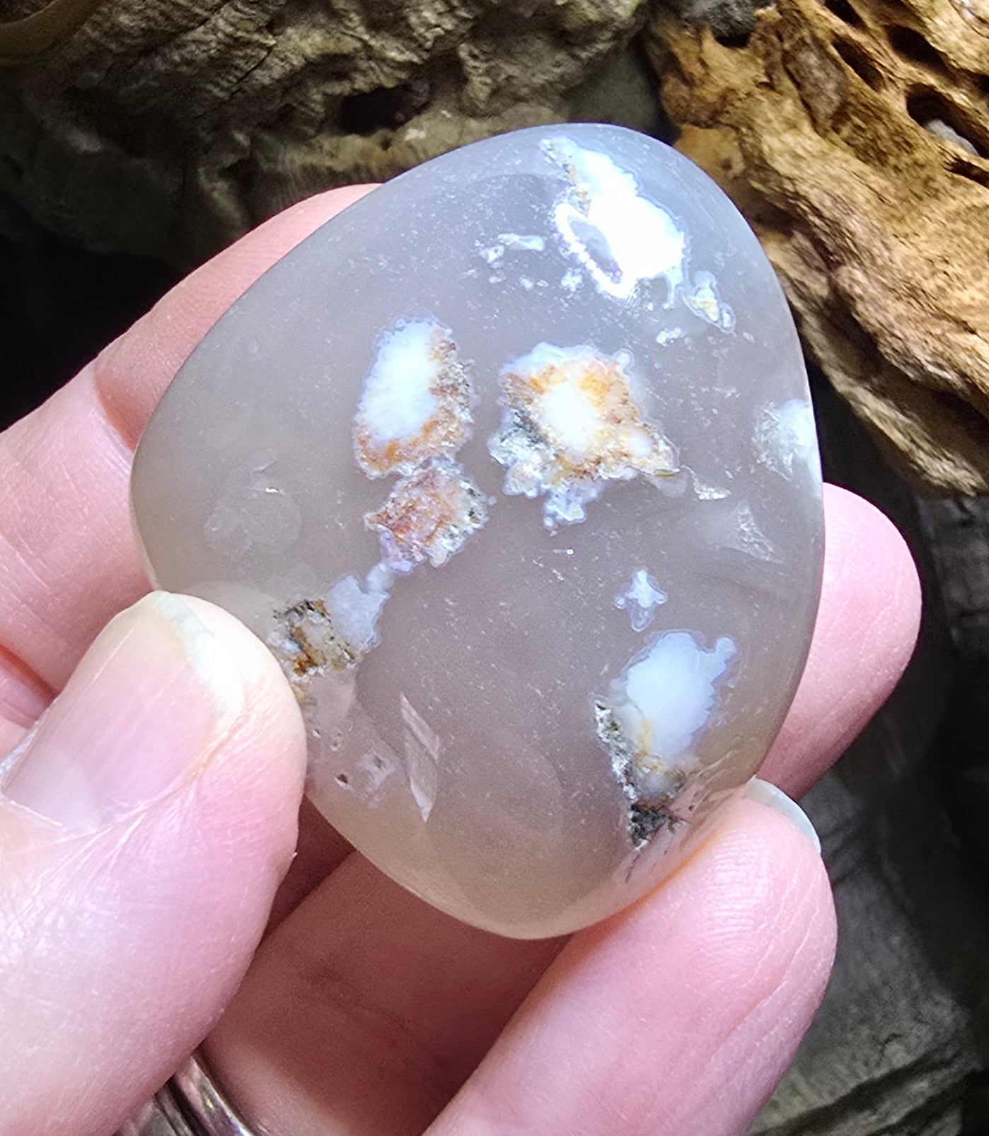 Flower Agate Tumble Agate tumble stone
