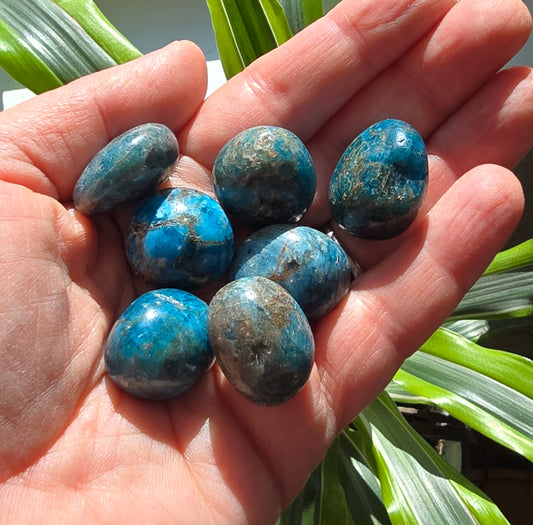 Apatite tumble stone
