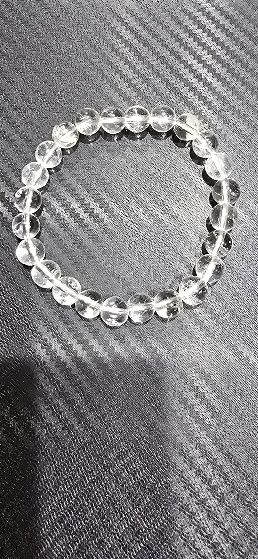 Clear Quartz 8mm Bracelet