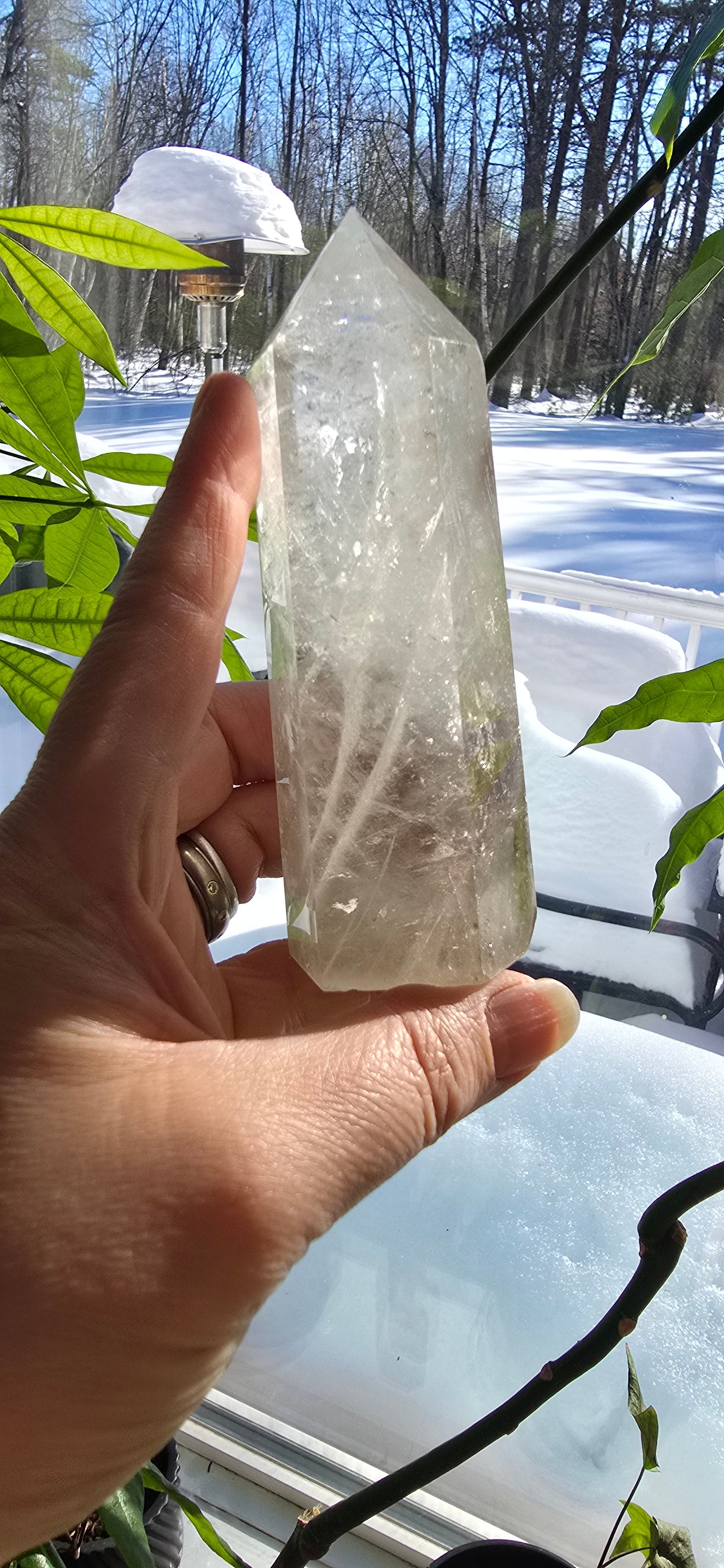 Clear Quartz Towers – Polished Natural Quartz