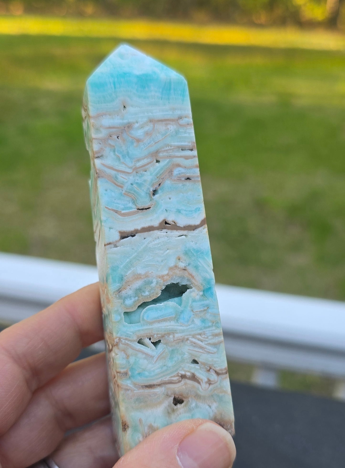 Aragonite Towers – Polished Natural Crystal