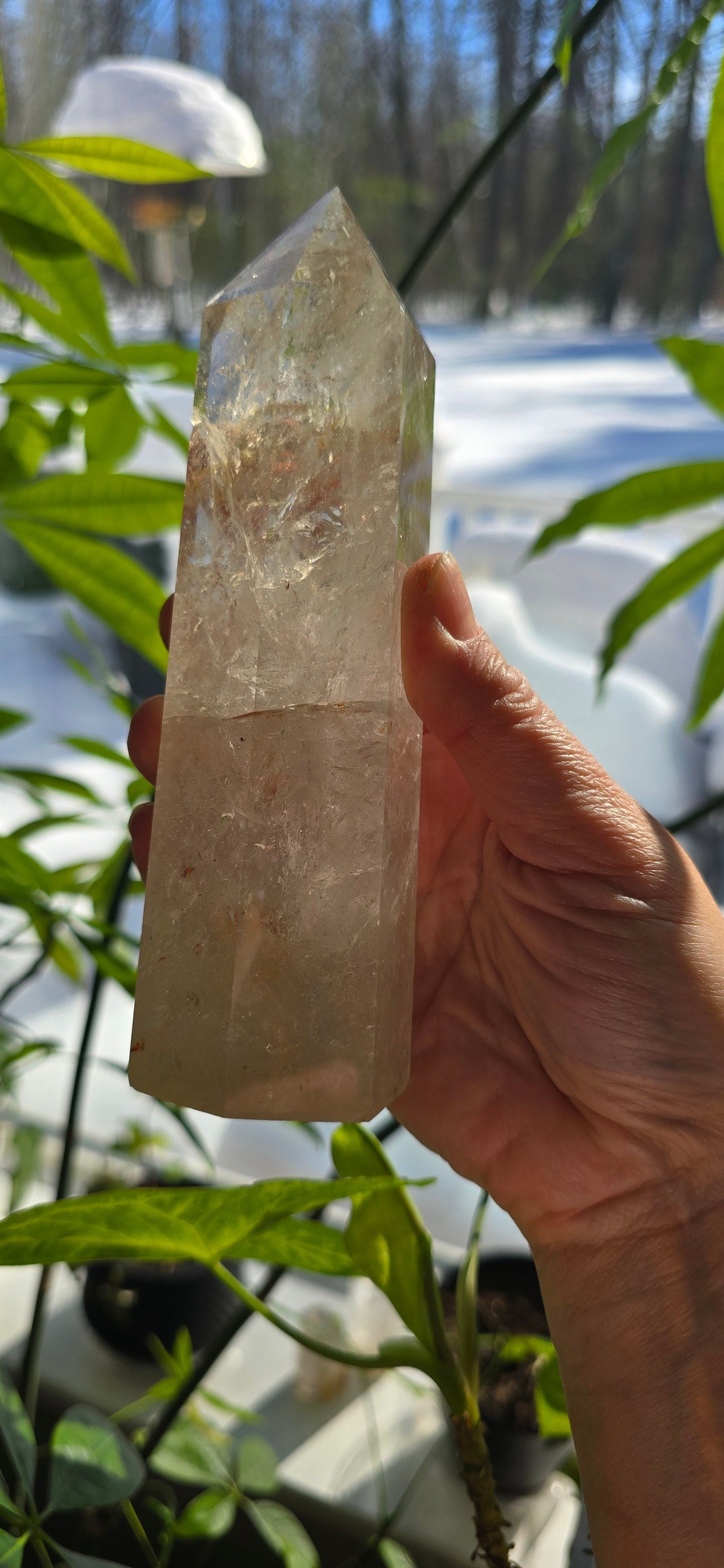 Clear Quartz Towers – Polished Natural Quartz