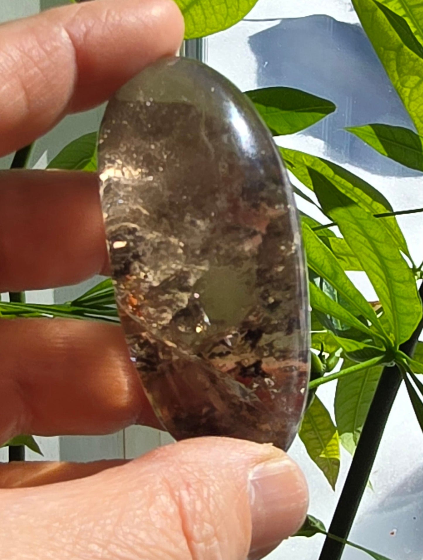 Garden Quartz Lens – Natural Quartz from Brazil