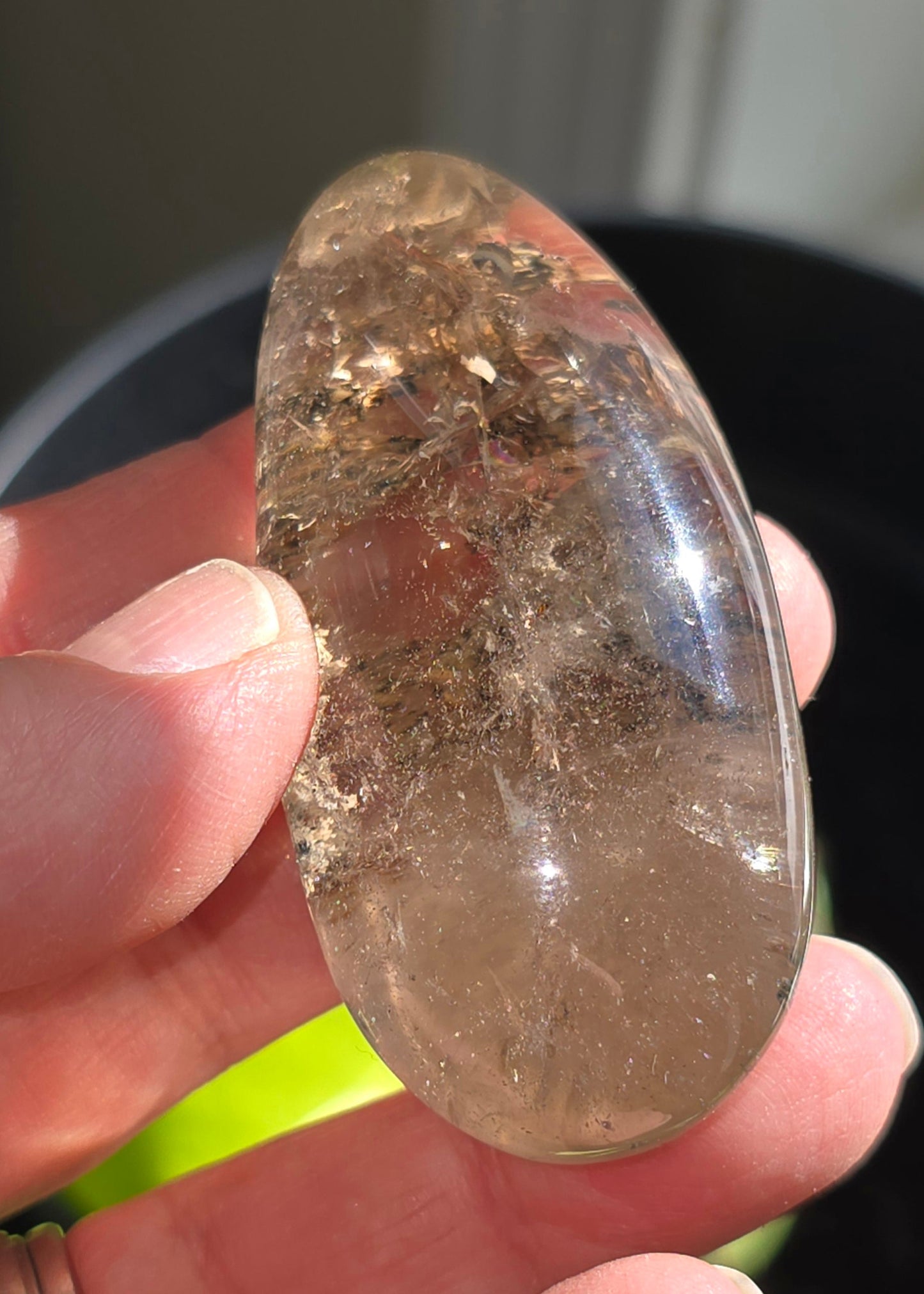 Garden Quartz Lens – Natural Quartz from Brazil