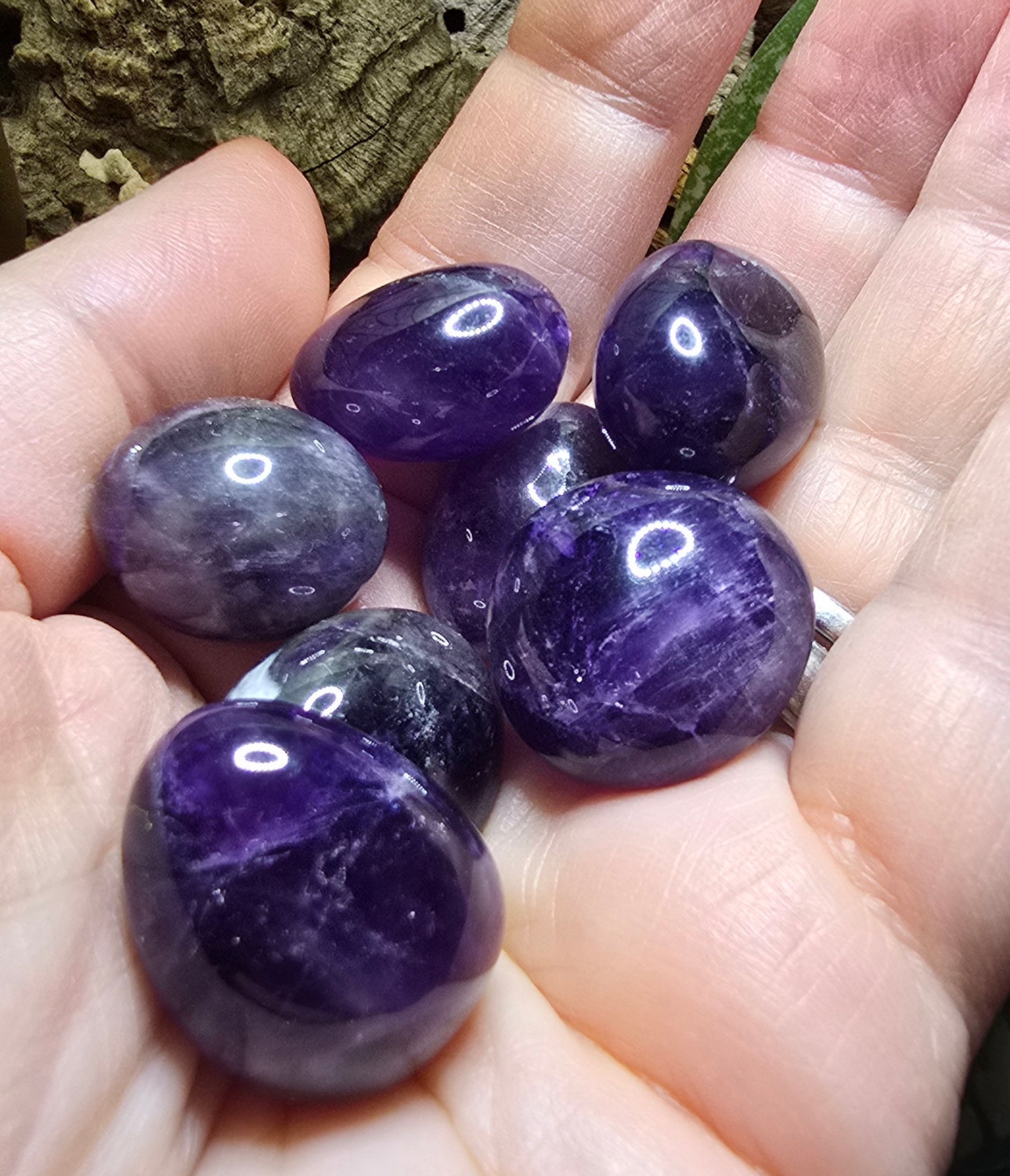 Amethyst Tumbles – Polished Natural Quartz