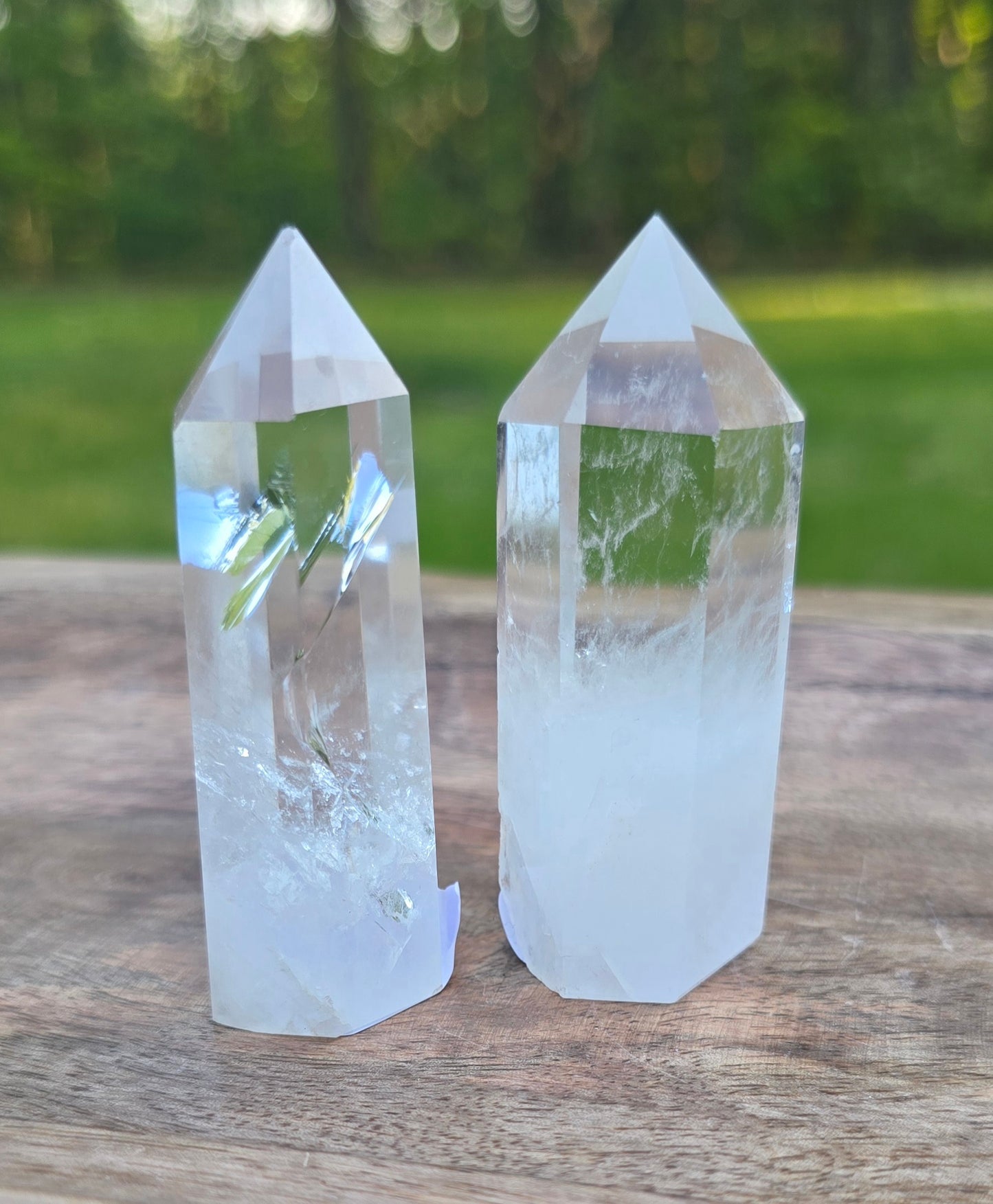 Clear Quartz Tower – Polished Natural Quartz