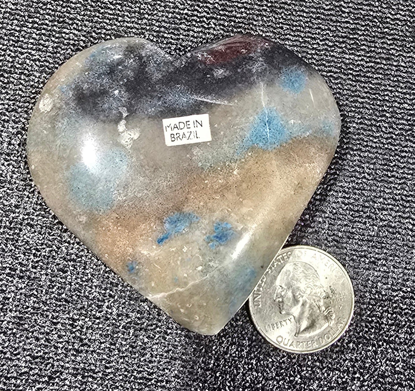 Trolleite Heart Carvings – Natural Mineral Specimen