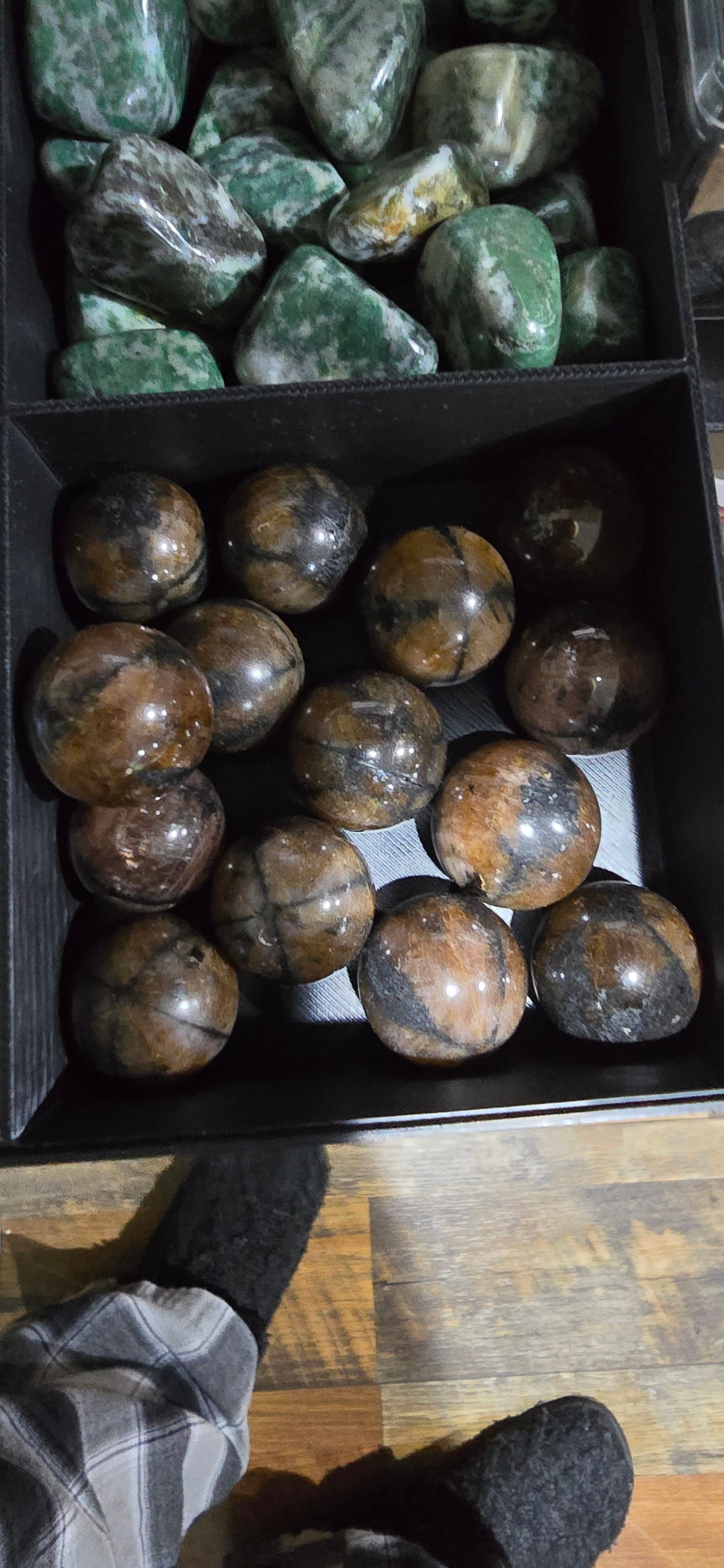 Chiastolite Spheres