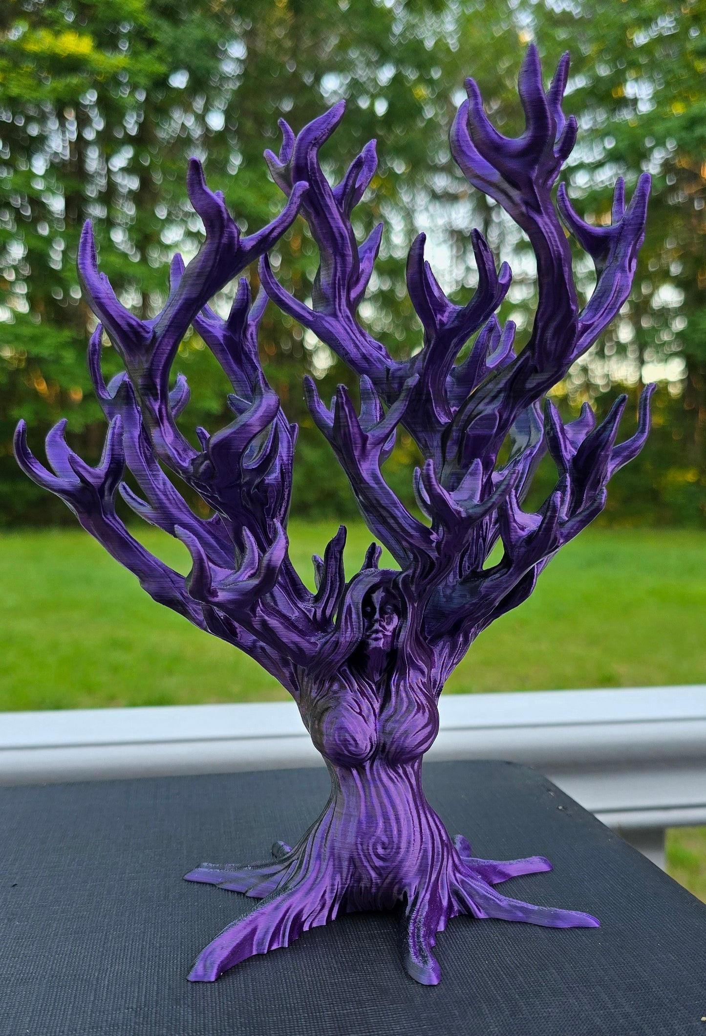 3D Printed Tumble Tree – Unique Crystal Display Décor