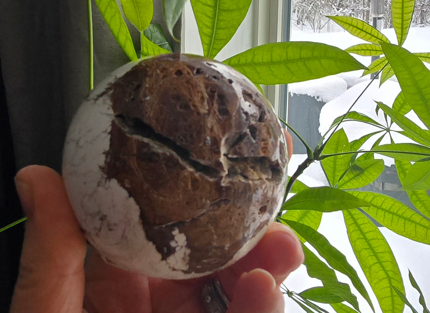 Wild Horse Manganese Natural Stone sphere