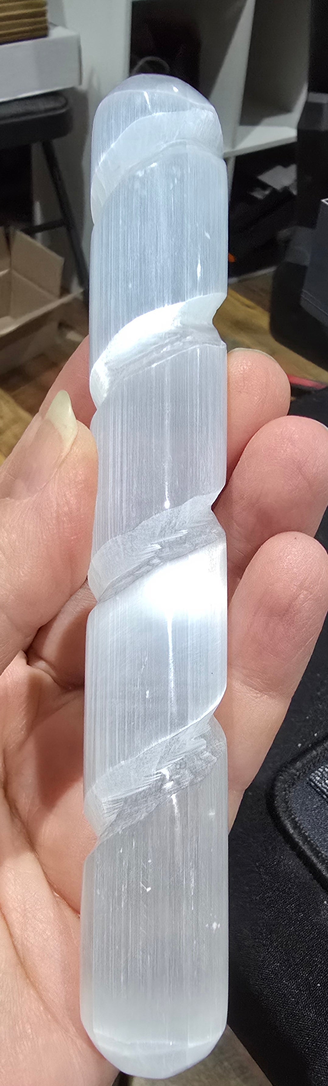 Selenite Wands – Polished Natural Gypsum