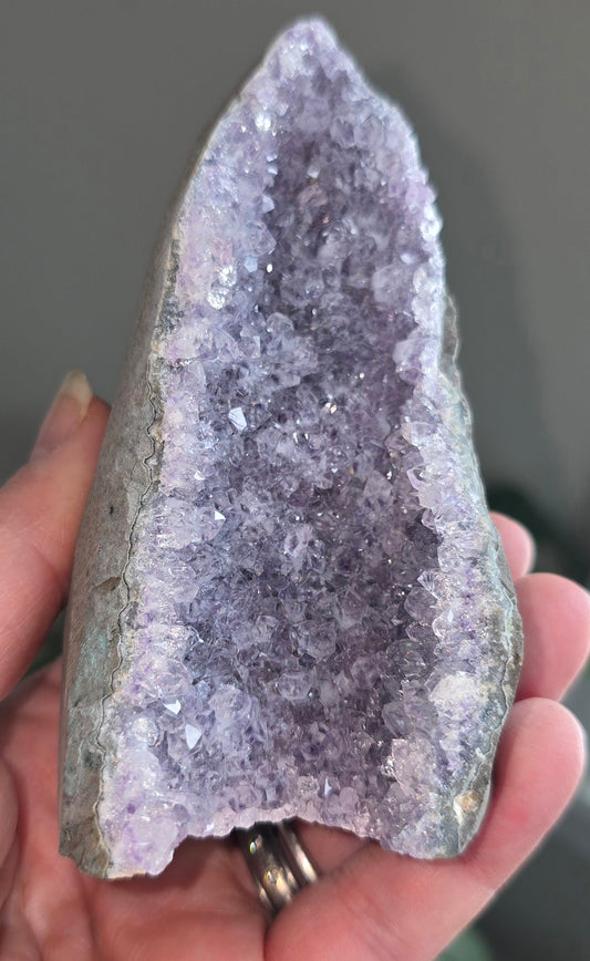Rainbow Amethyst Cut Bases – Natural Stone from Uruguay