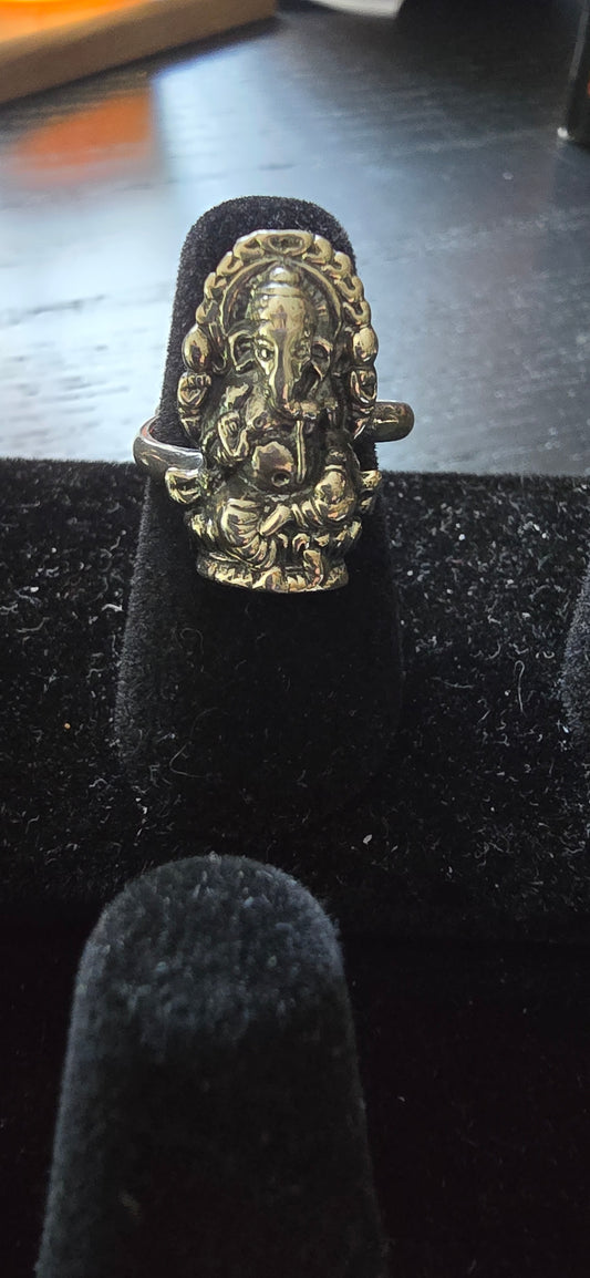 Adjustable Ganesh Ring